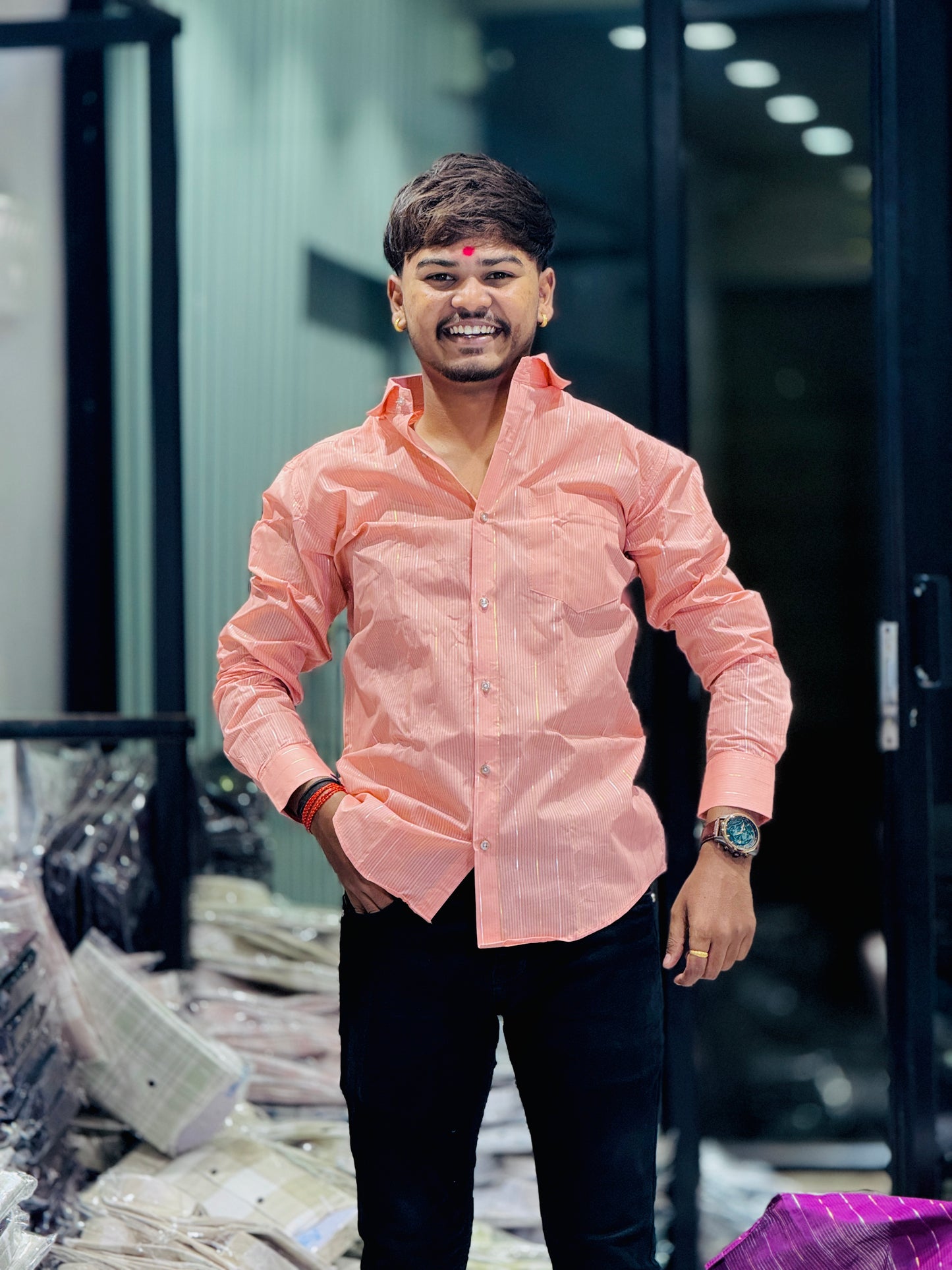 KHADI SHIRT(Set Off 4)