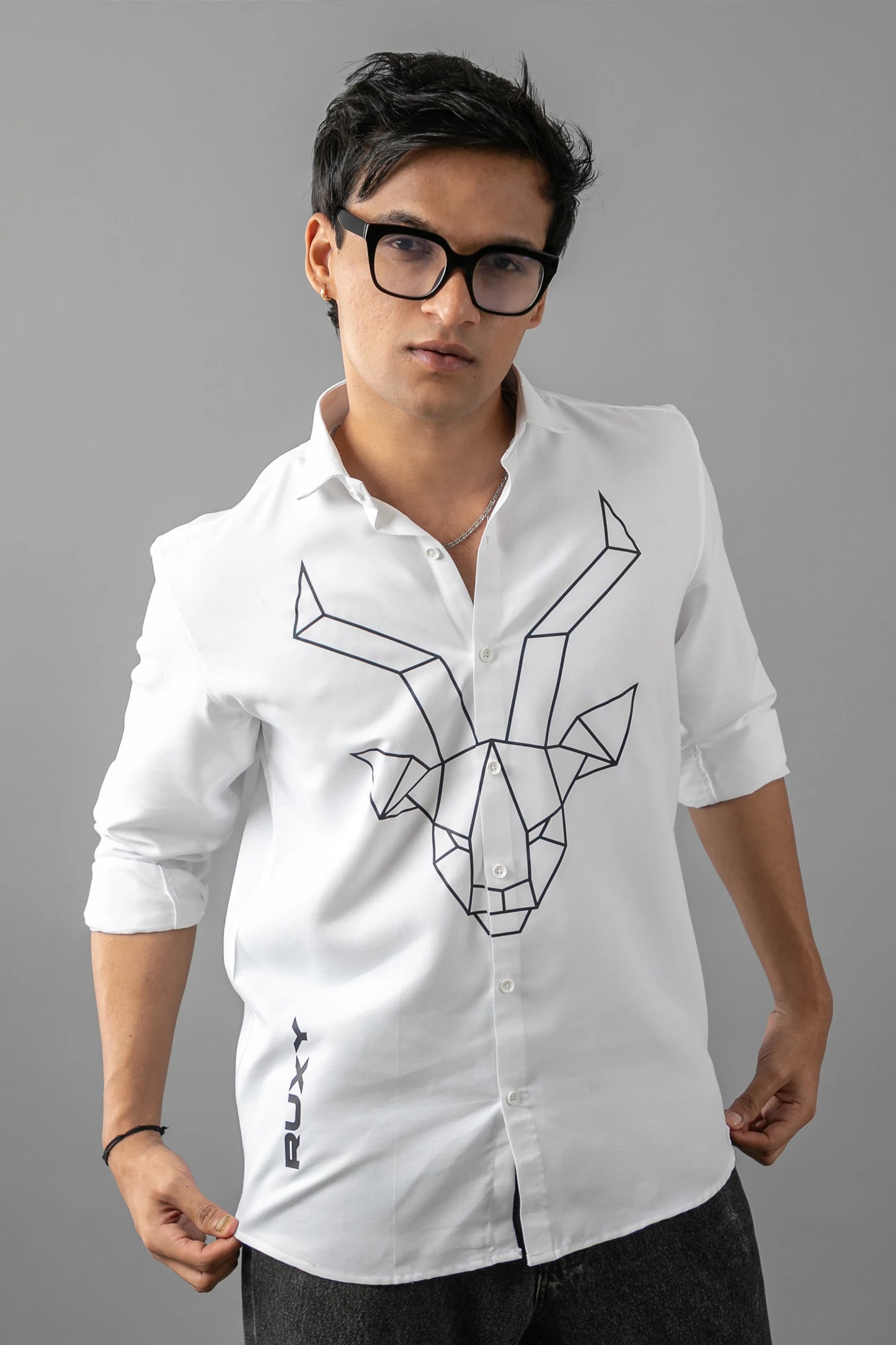 Antelope Printed Shirt | 100% Cotton Premium Design