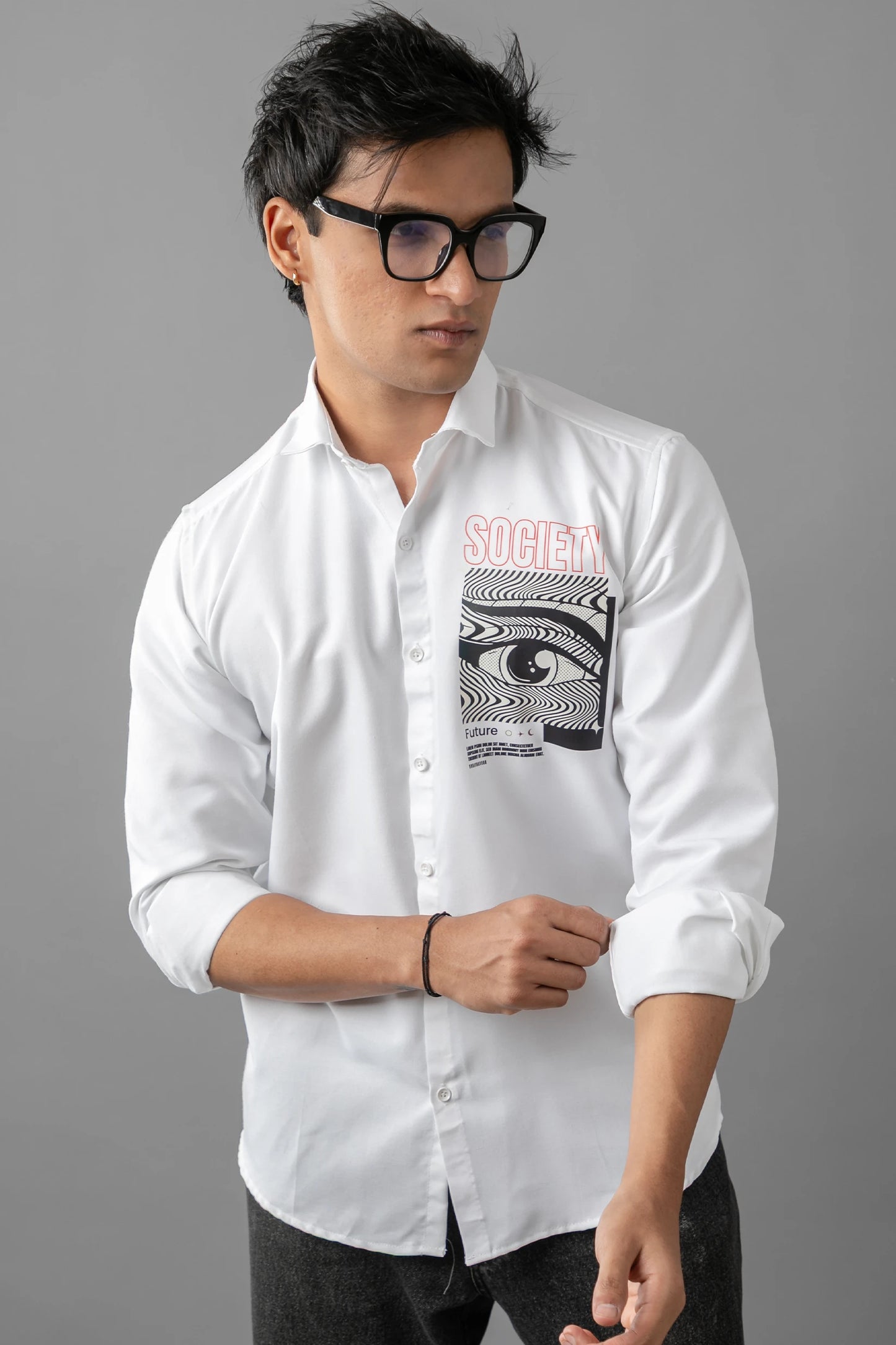Society 2.O Shirt | 100% Cotton Premium Printed Shirt