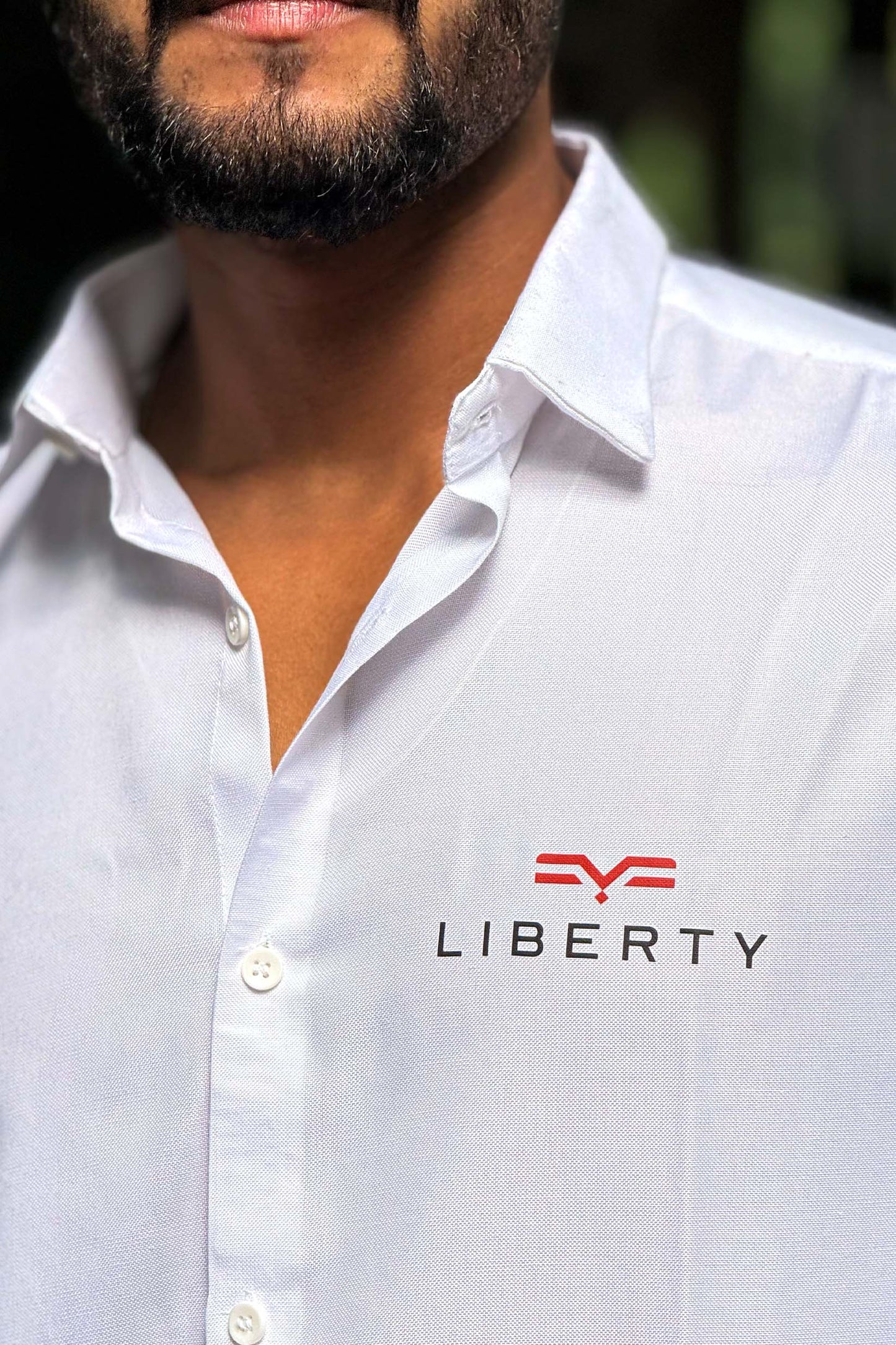 The LIBERTY Shirt | 100% Cotton Premium Minimal Printed Shirt