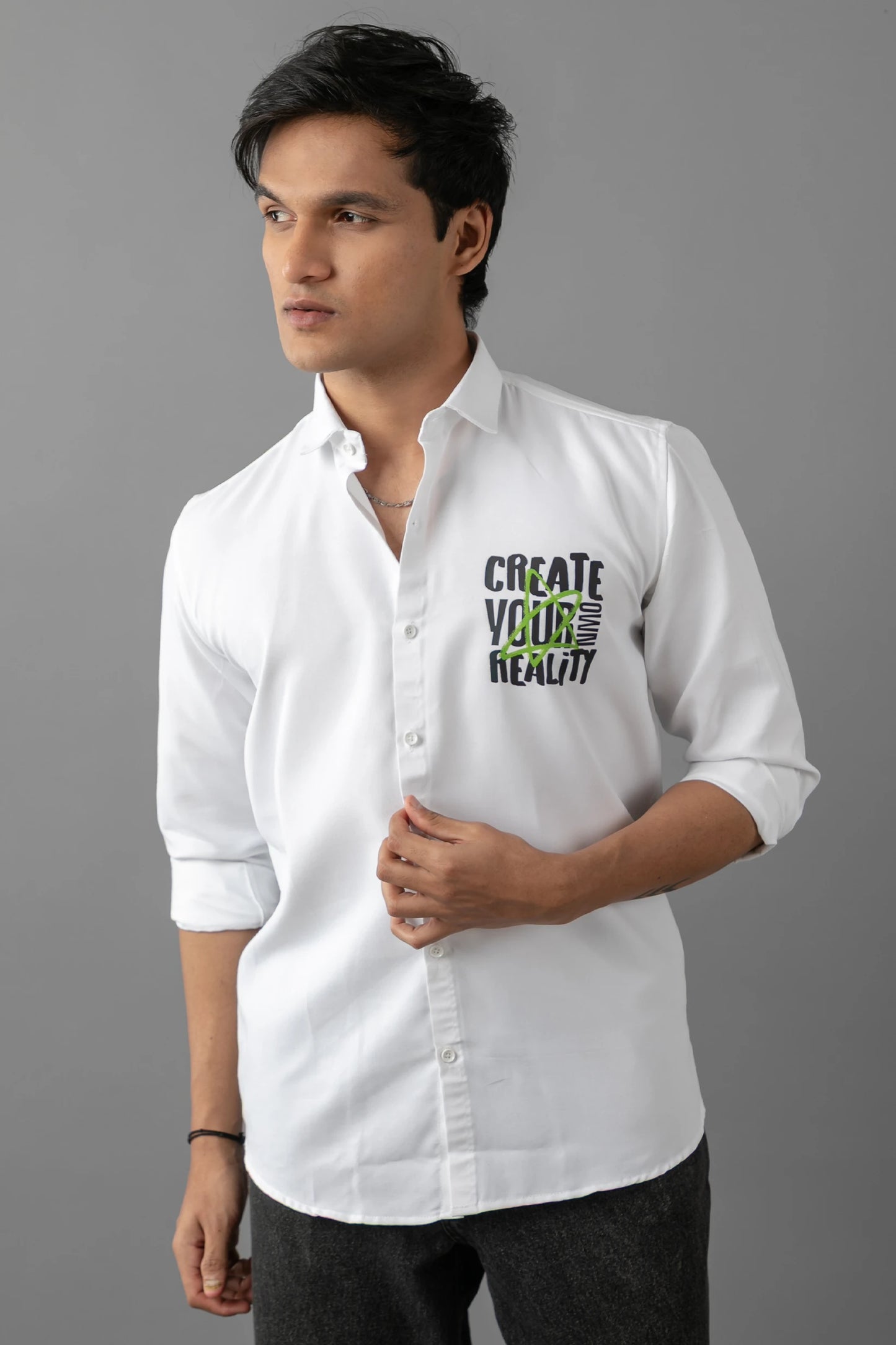 Reflect Real Shirt | 100% Cotton Premium Printed Shirt