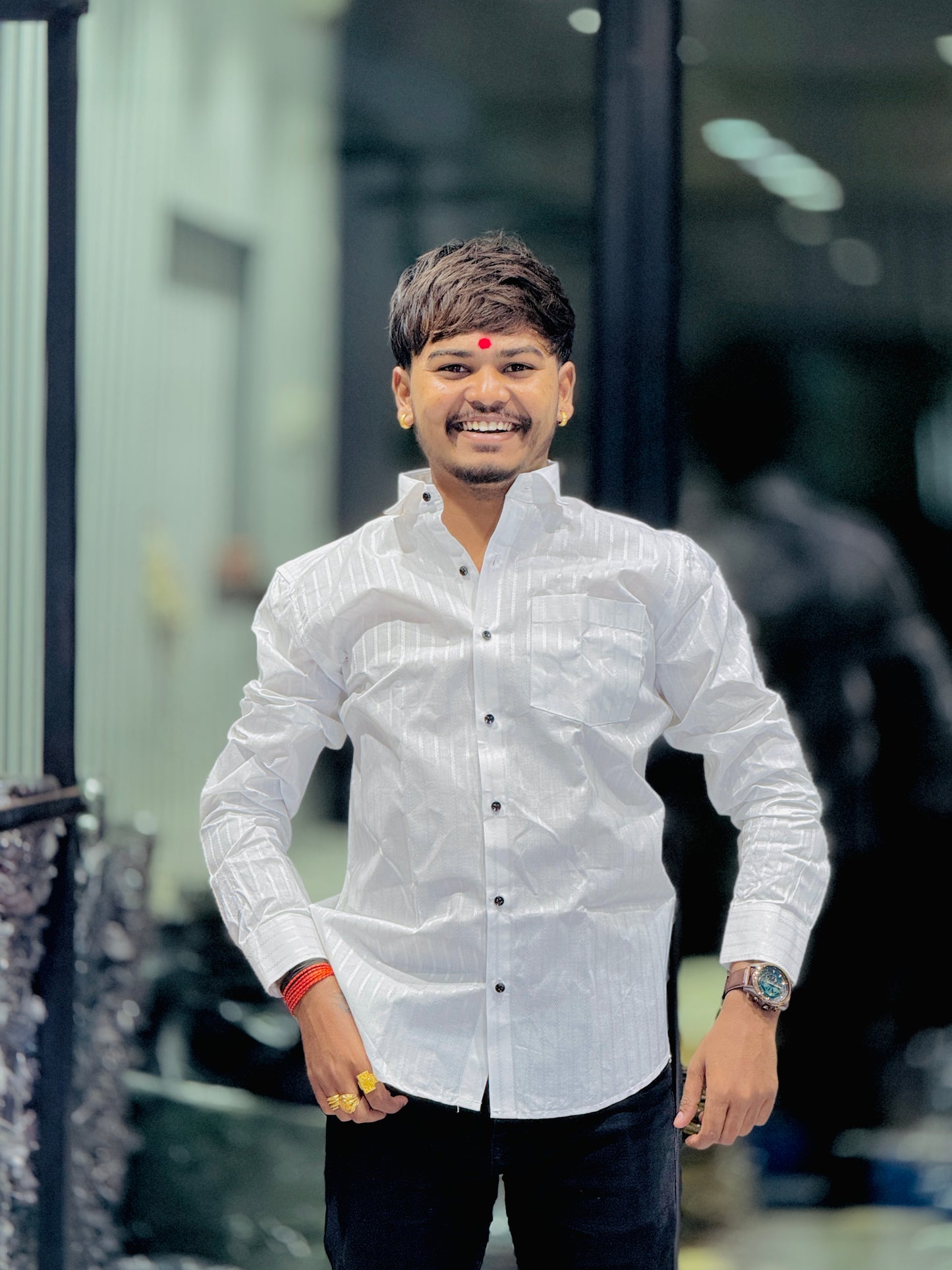 CLASSIC LINING SHIRT(Set Off 4)