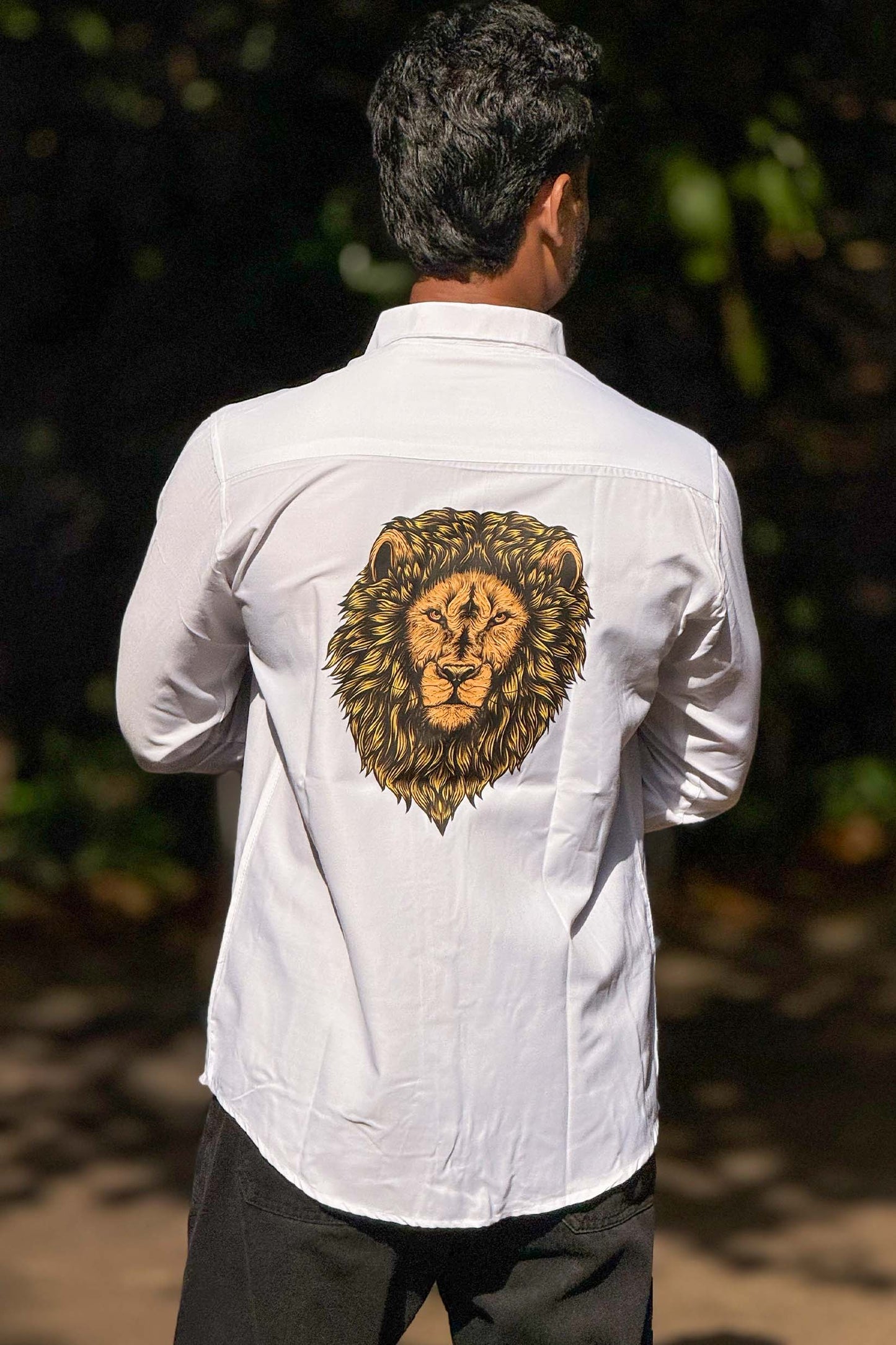 The MAJESTY Shirt | 100% Cotton Premium Lion Printed Shirt