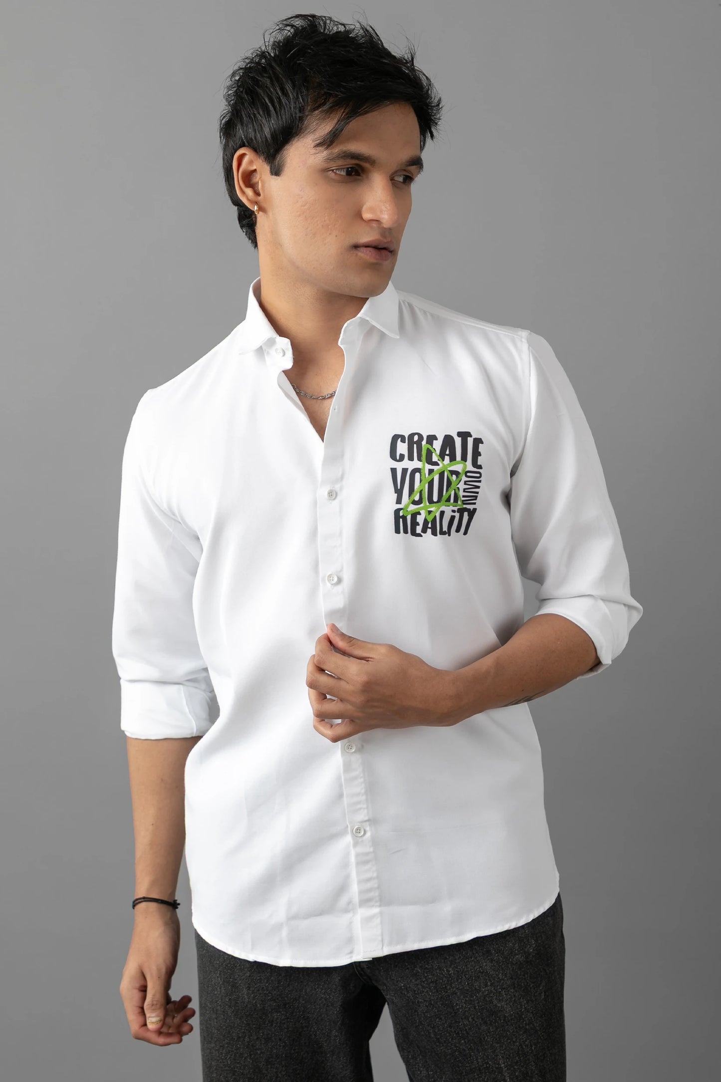 Reflect Real Shirt | 100% Cotton Premium Printed Shirt