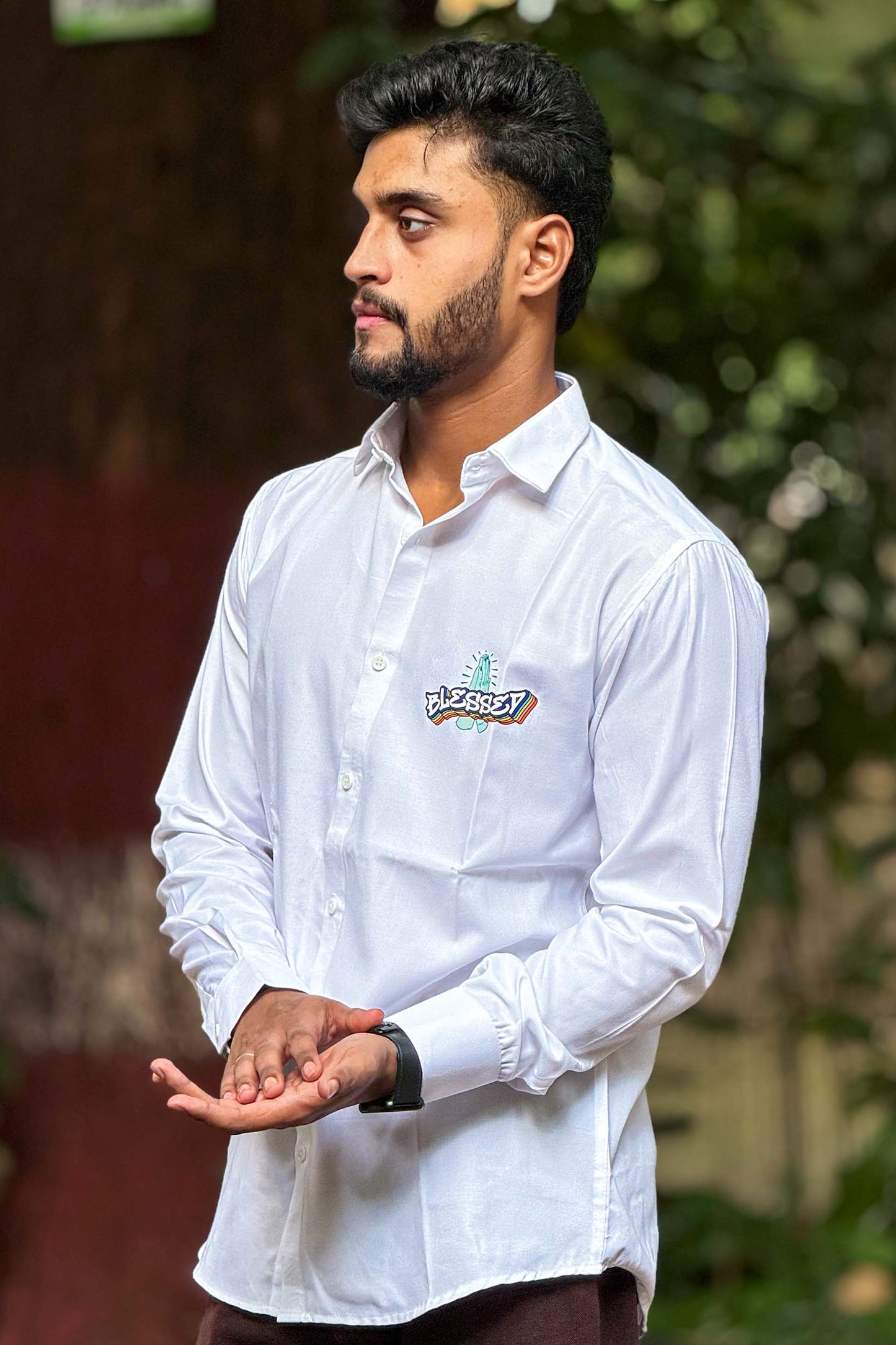 The Blessed Shirt | 100% Cotton Premium Printed Shirt