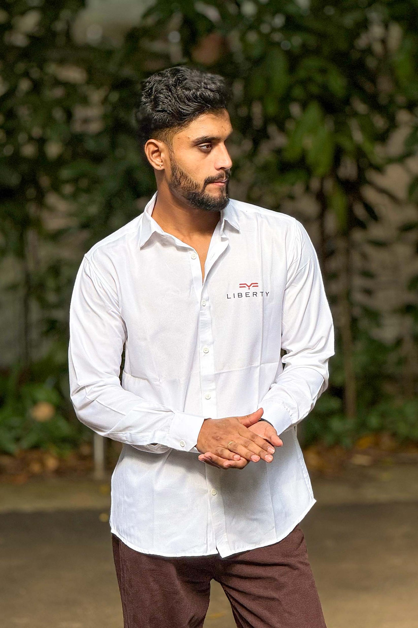 The LIBERTY Shirt | 100% Cotton Premium Minimal Printed Shirt