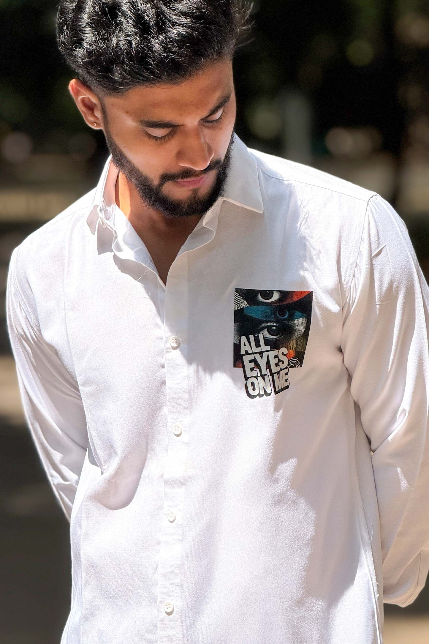 The FOCUS Shirt | 100% Cotton Premium Printed Shirt