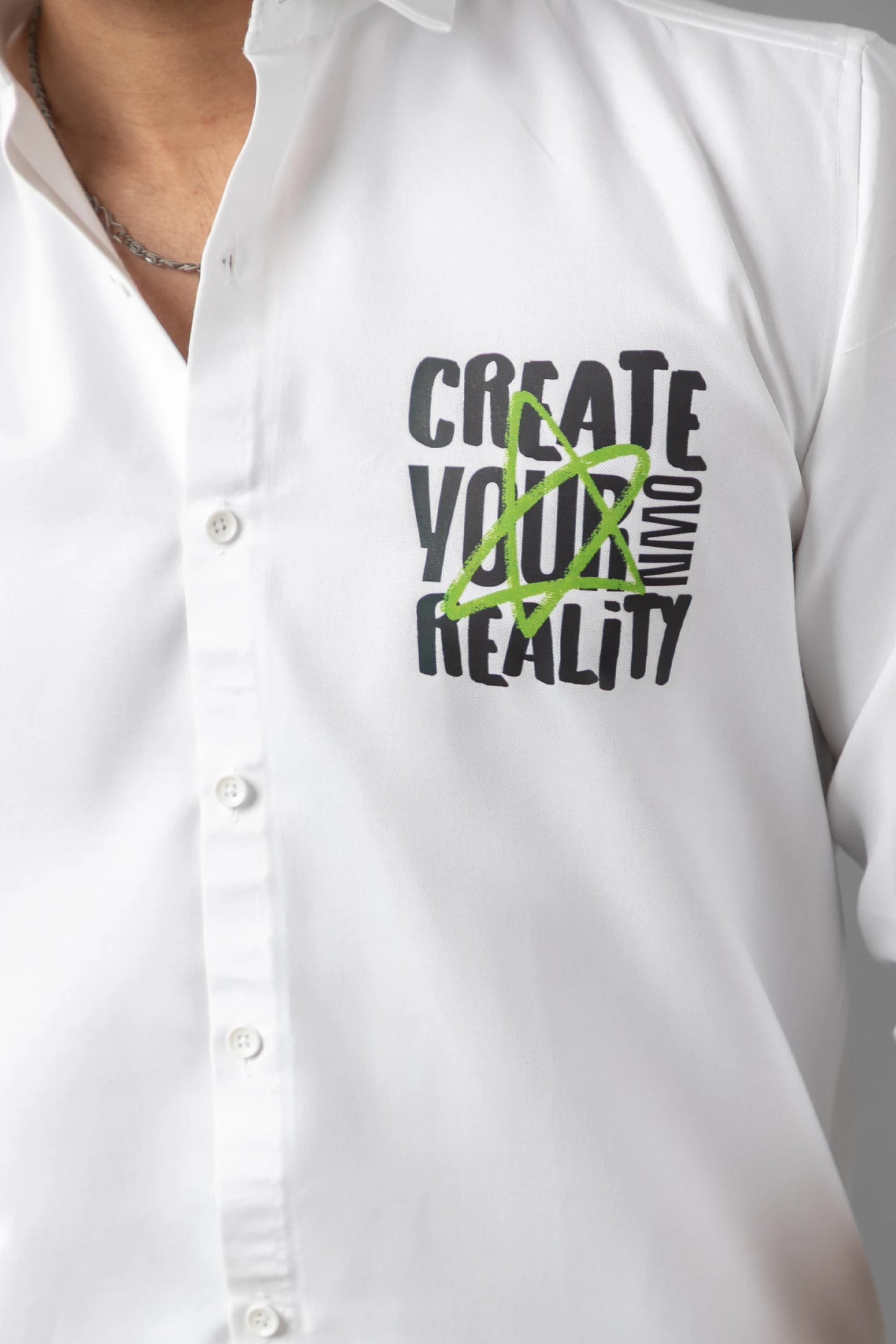 Reflect Real Shirt | 100% Cotton Premium Printed Shirt