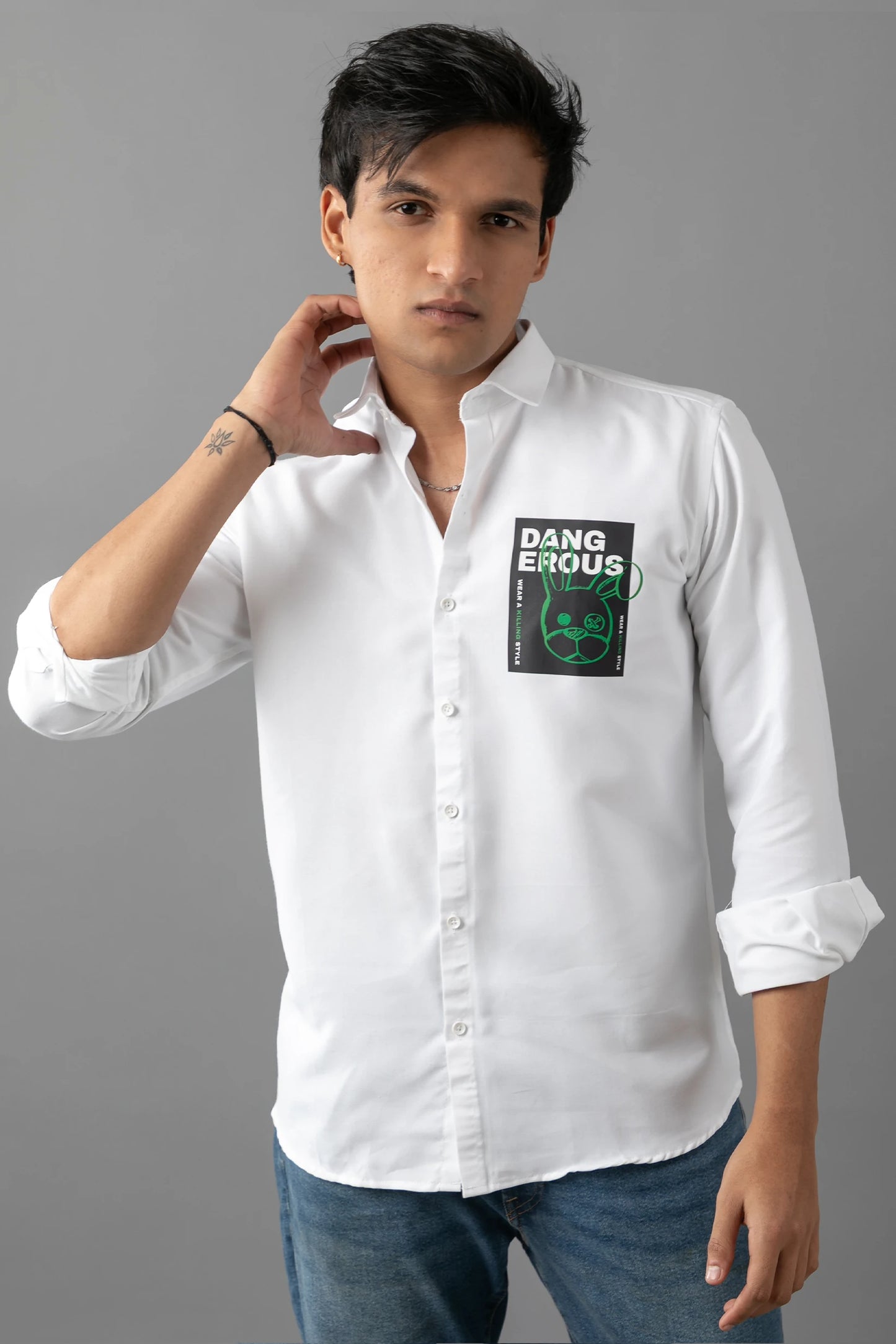 Fearless Teddy Shirt | 100% Cotton Premium Printed Shirt