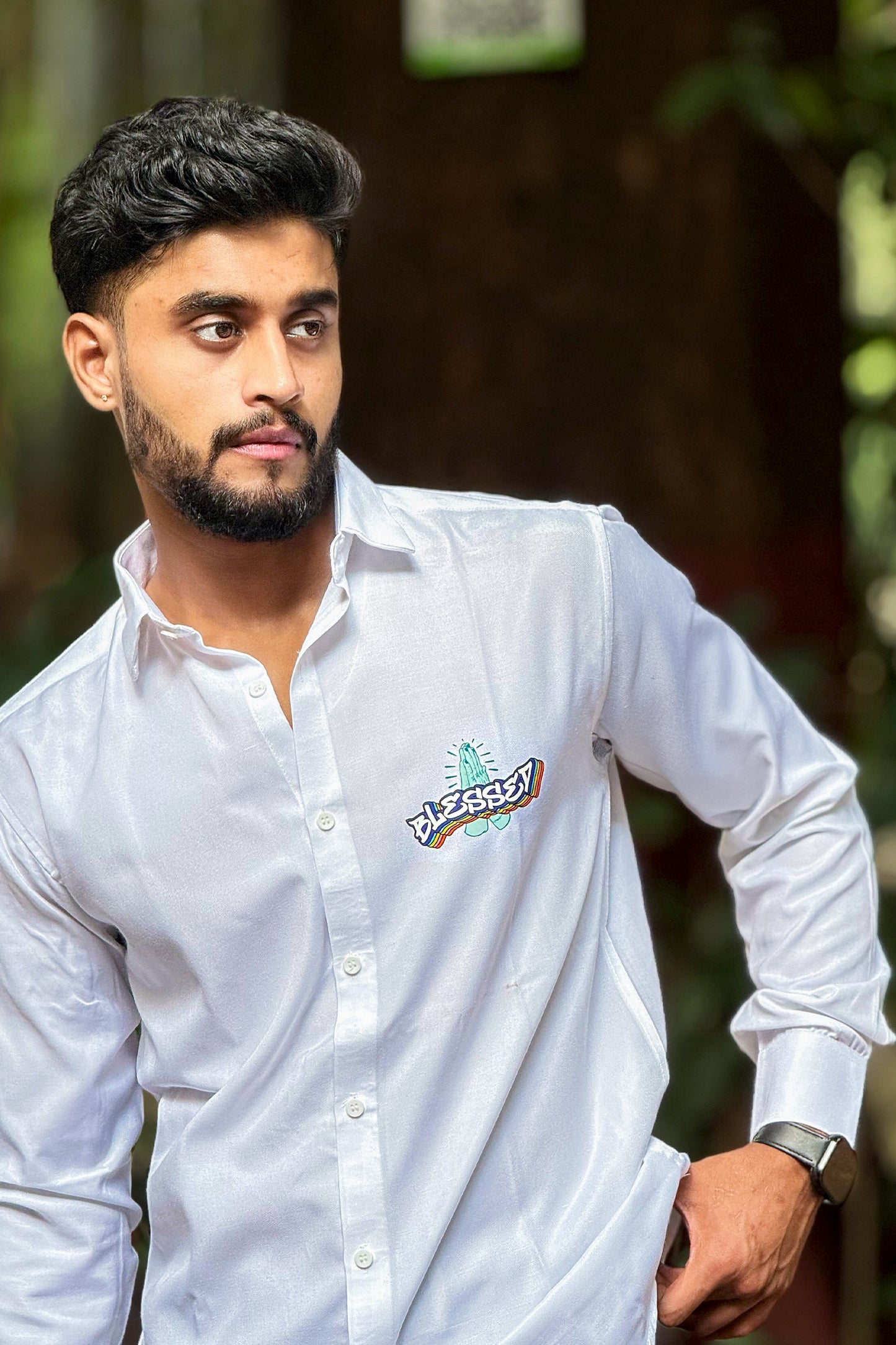 The Blessed Shirt | 100% Cotton Premium Printed Shirt