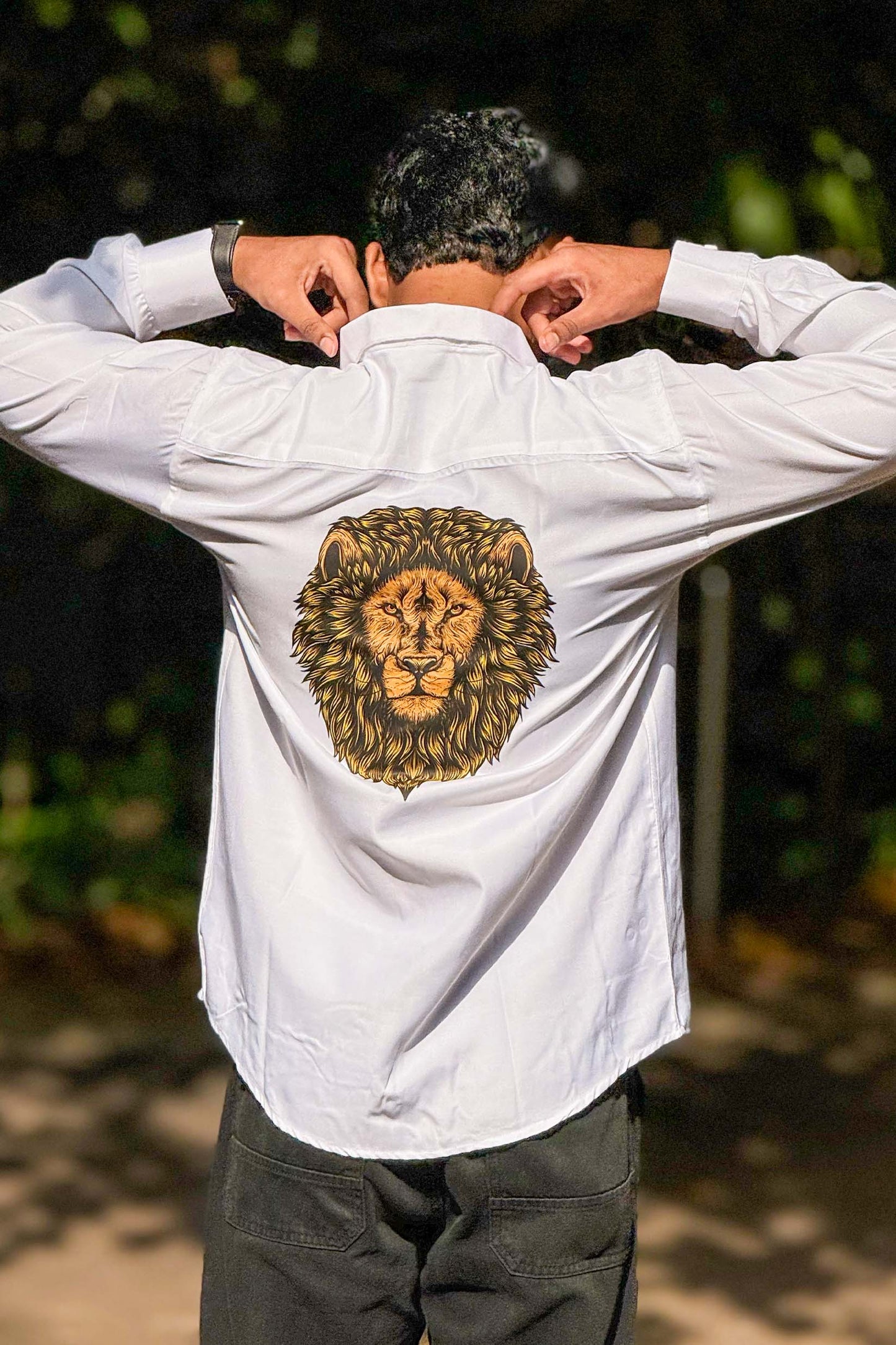 The MAJESTY Shirt | 100% Cotton Premium Lion Printed Shirt