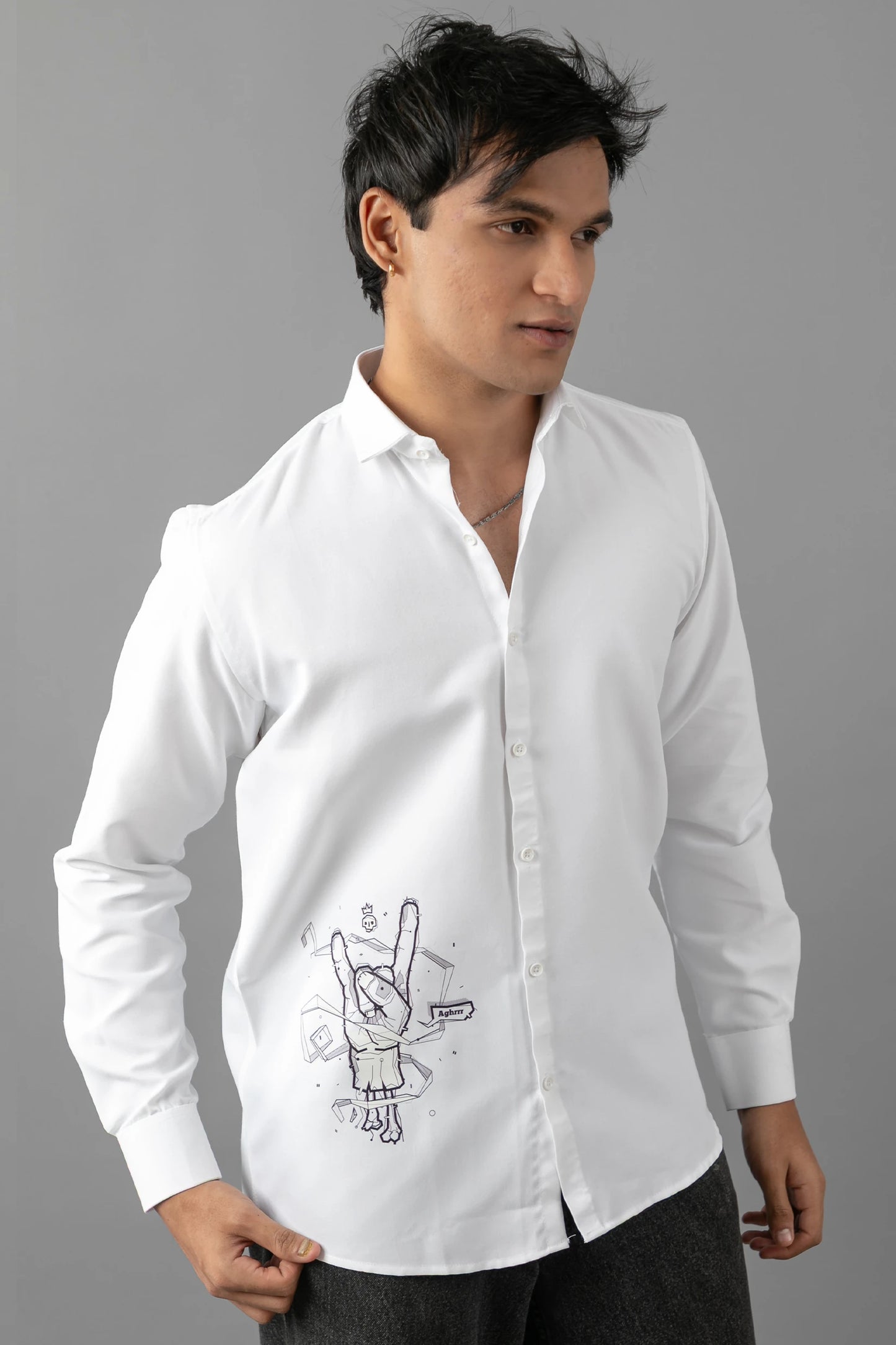 Signature Shirt | 100% Cotton Premium Printed Shirt