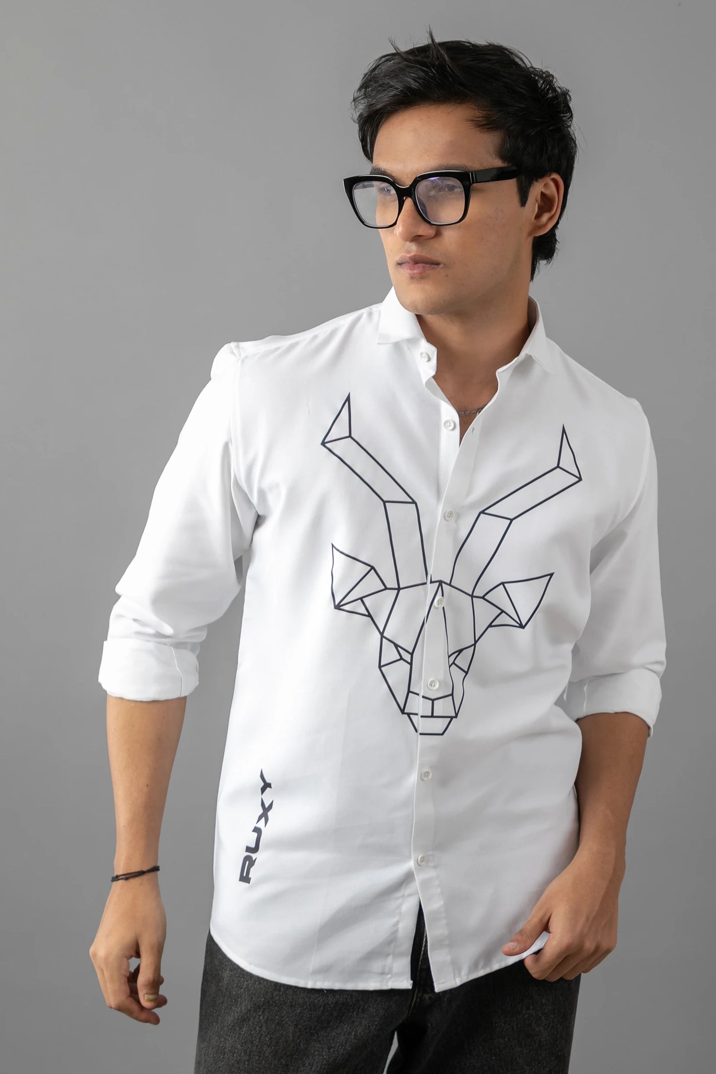 Antelope Printed Shirt | 100% Cotton Premium Design