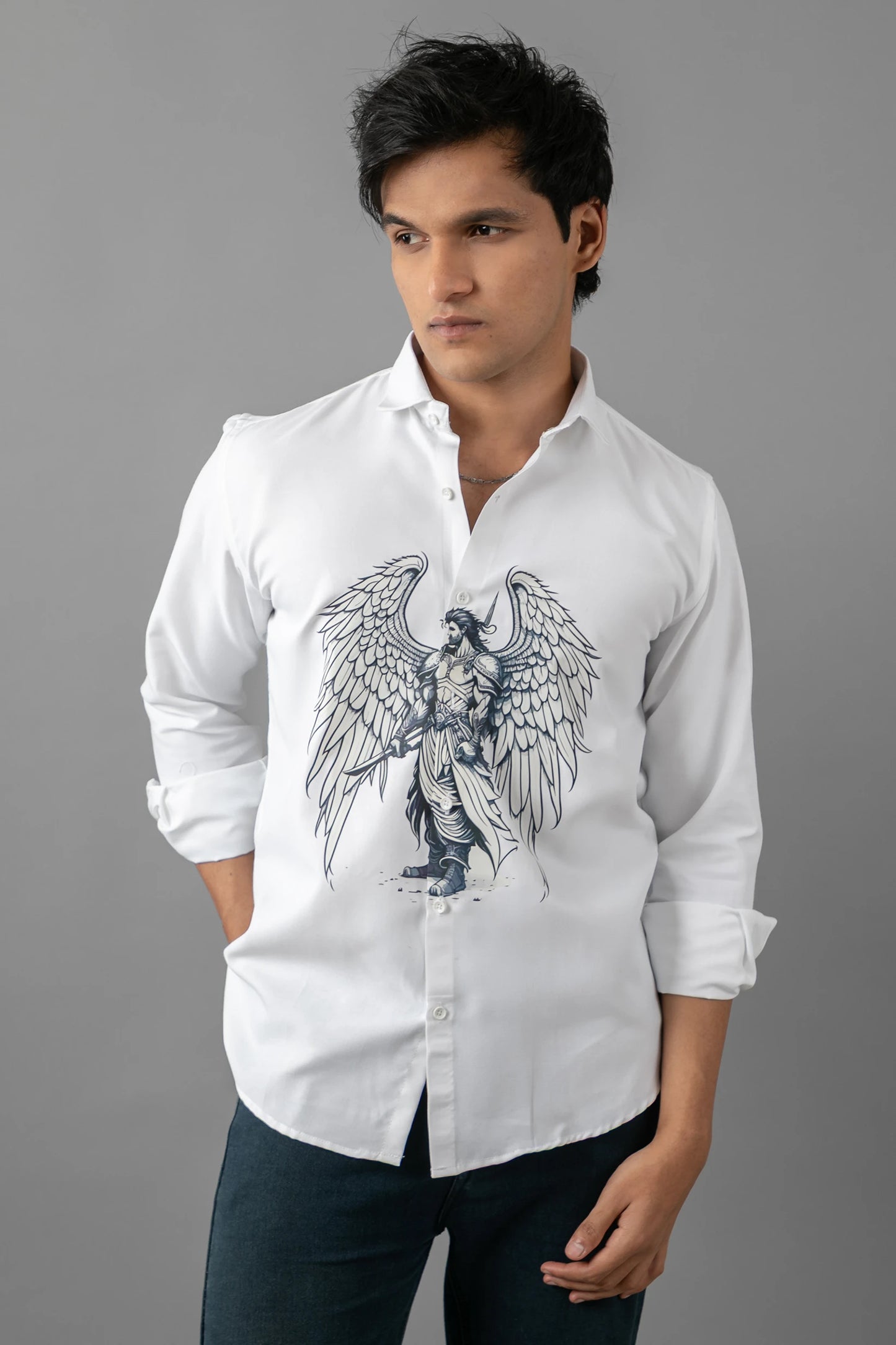 Power Shirt | 100% Cotton Premium Printed Shirt