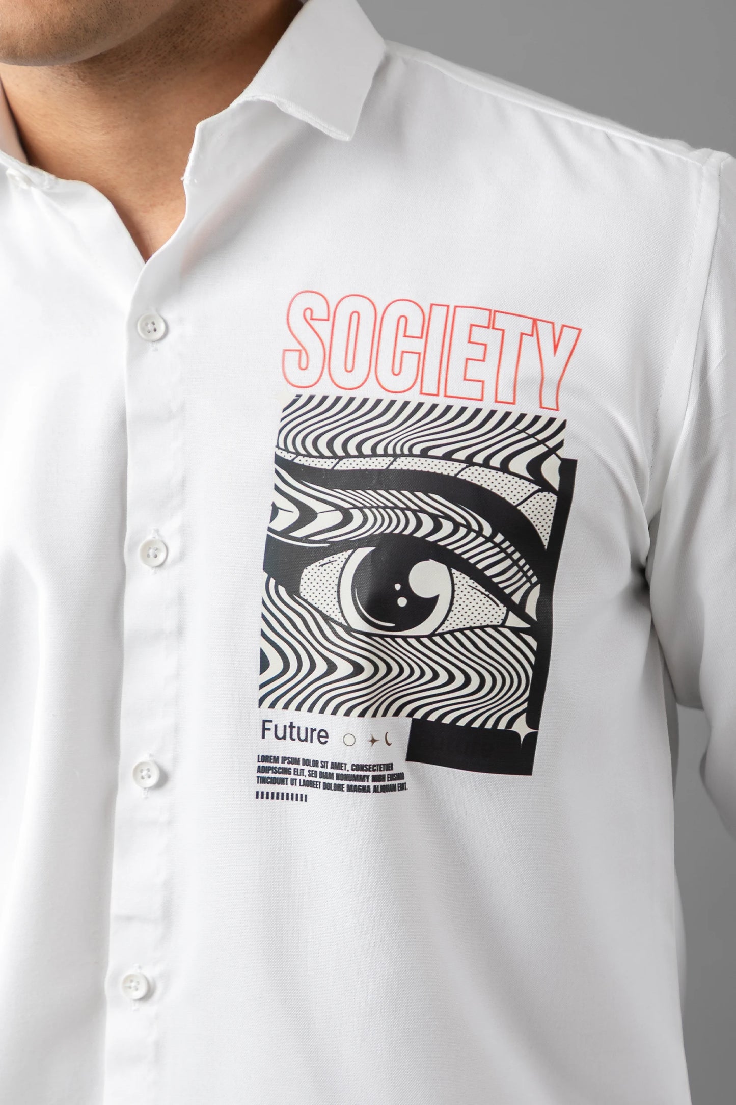 Society 2.O Shirt | 100% Cotton Premium Printed Shirt