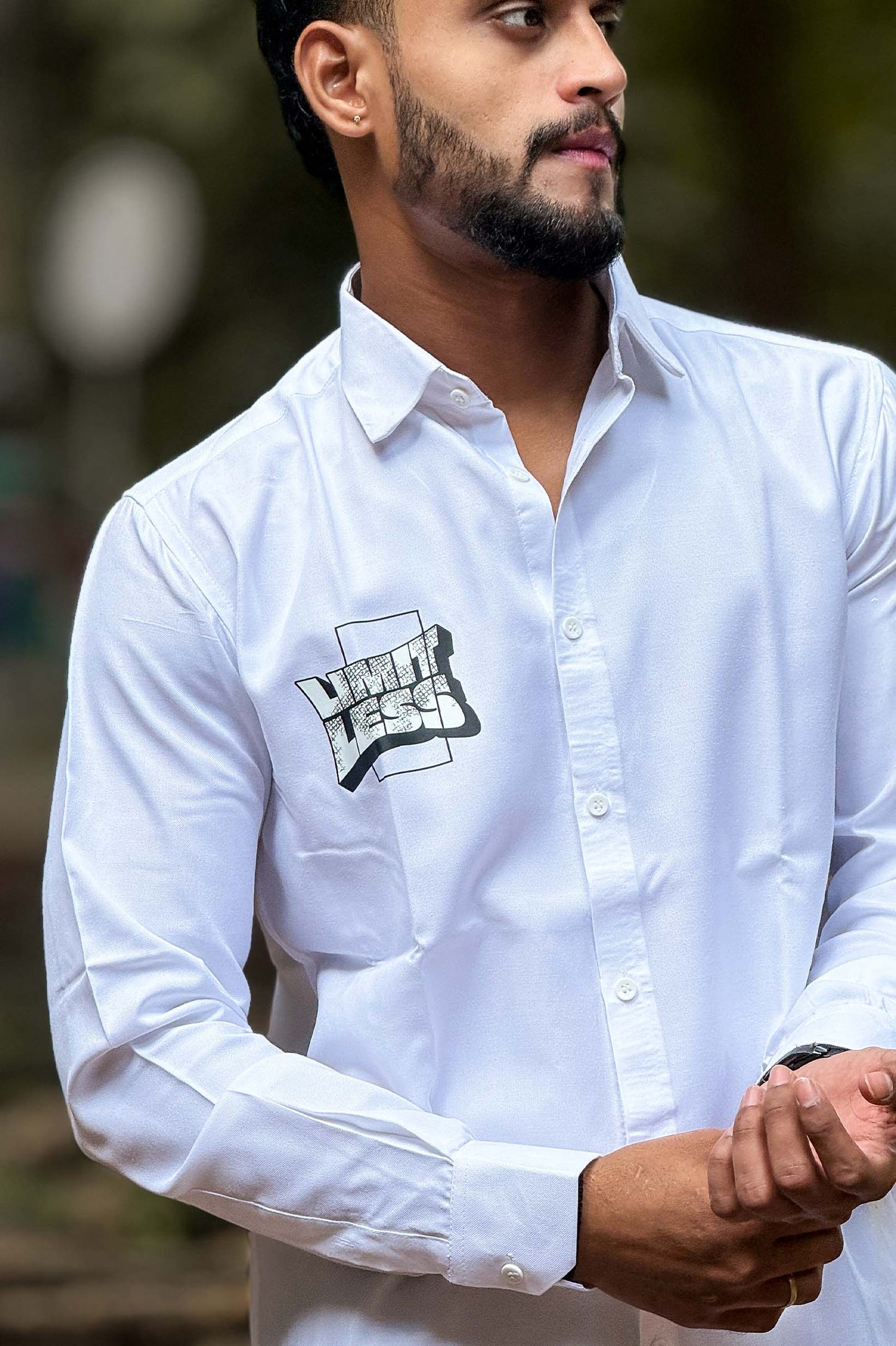 LIMITLESS Street Edition | 100% Cotton Printed Shirt