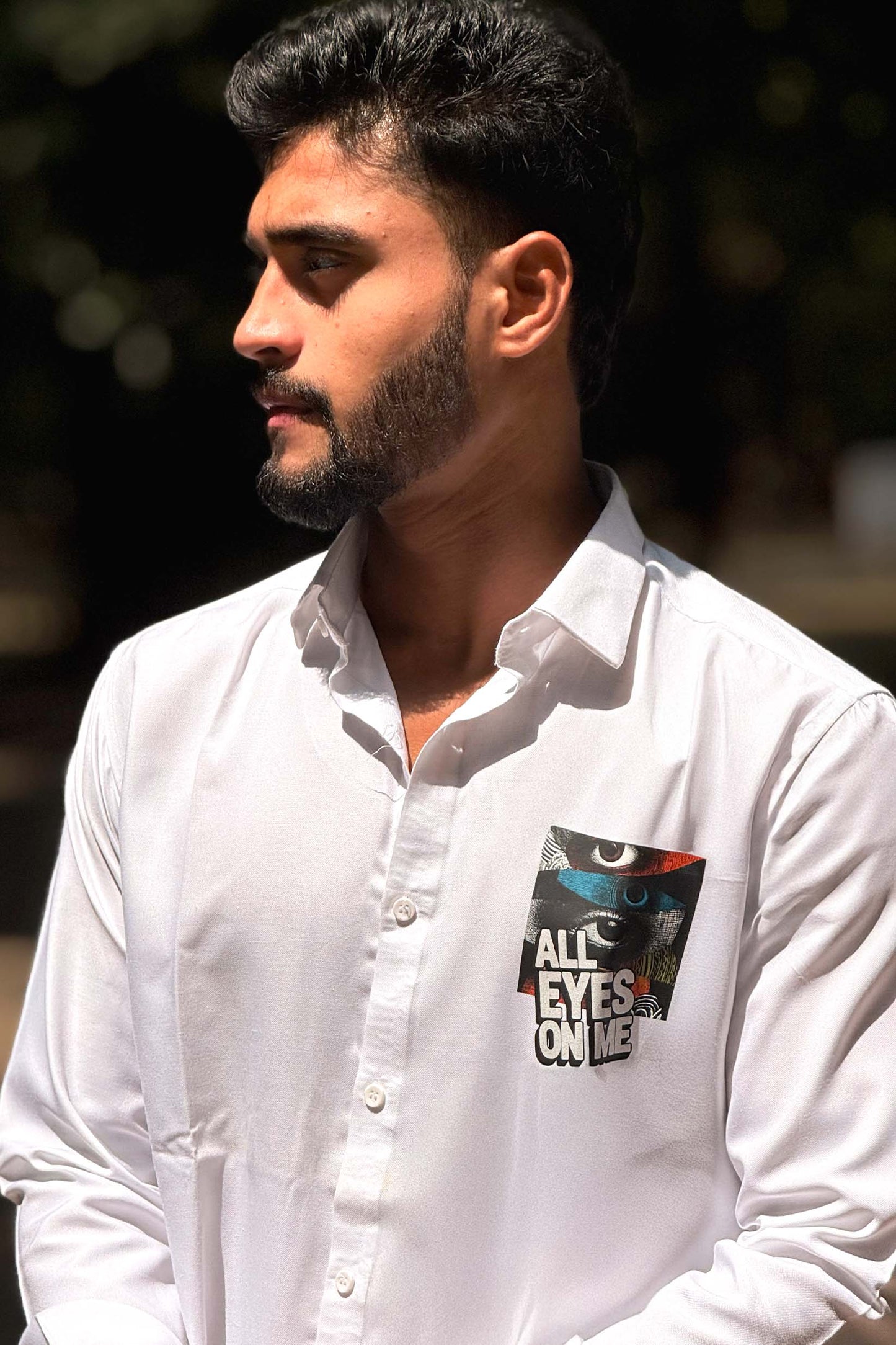 The FOCUS Shirt | 100% Cotton Premium Printed Shirt