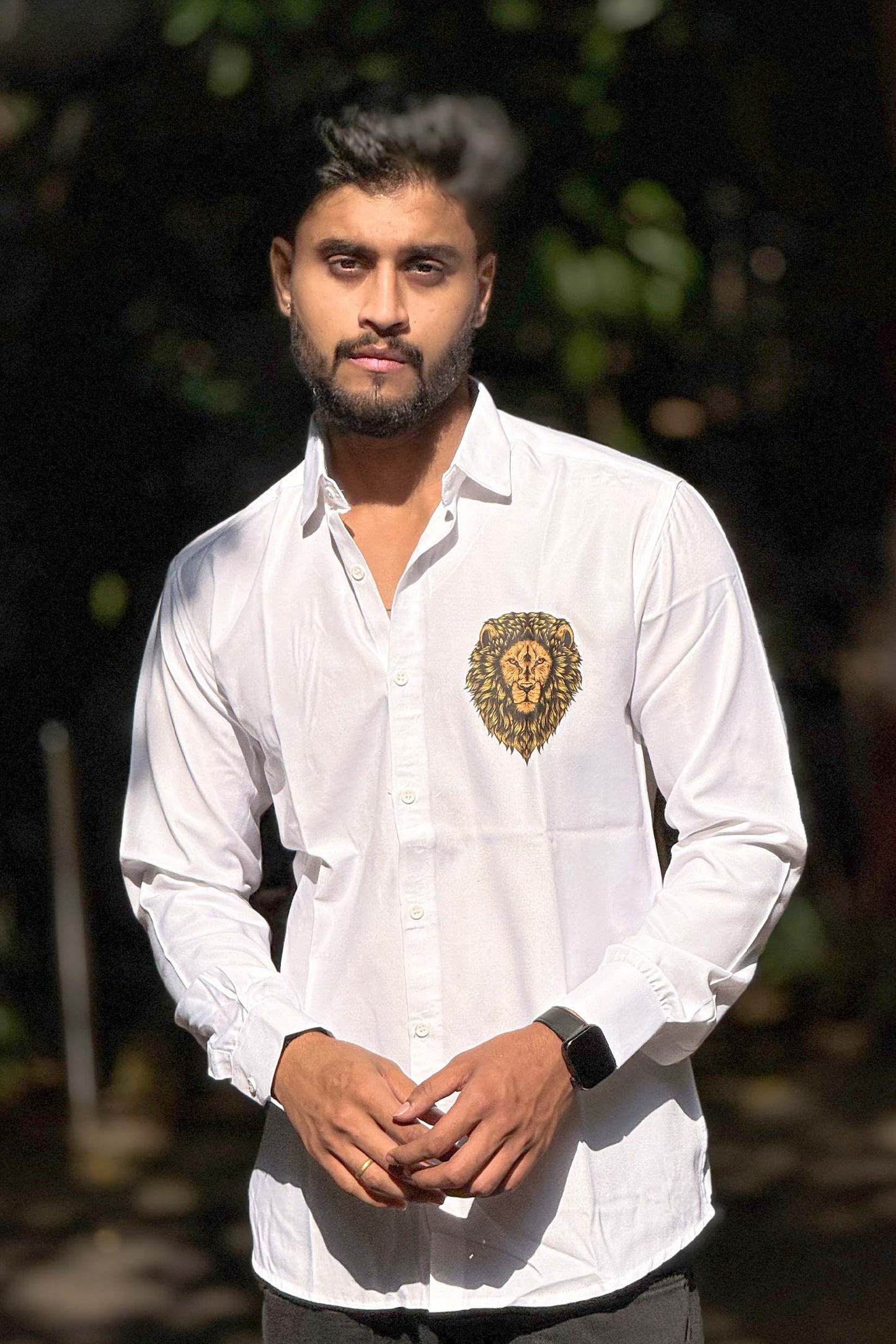 The ROYAL Shirt | 100% Cotton Premium Lion Printed Shirt