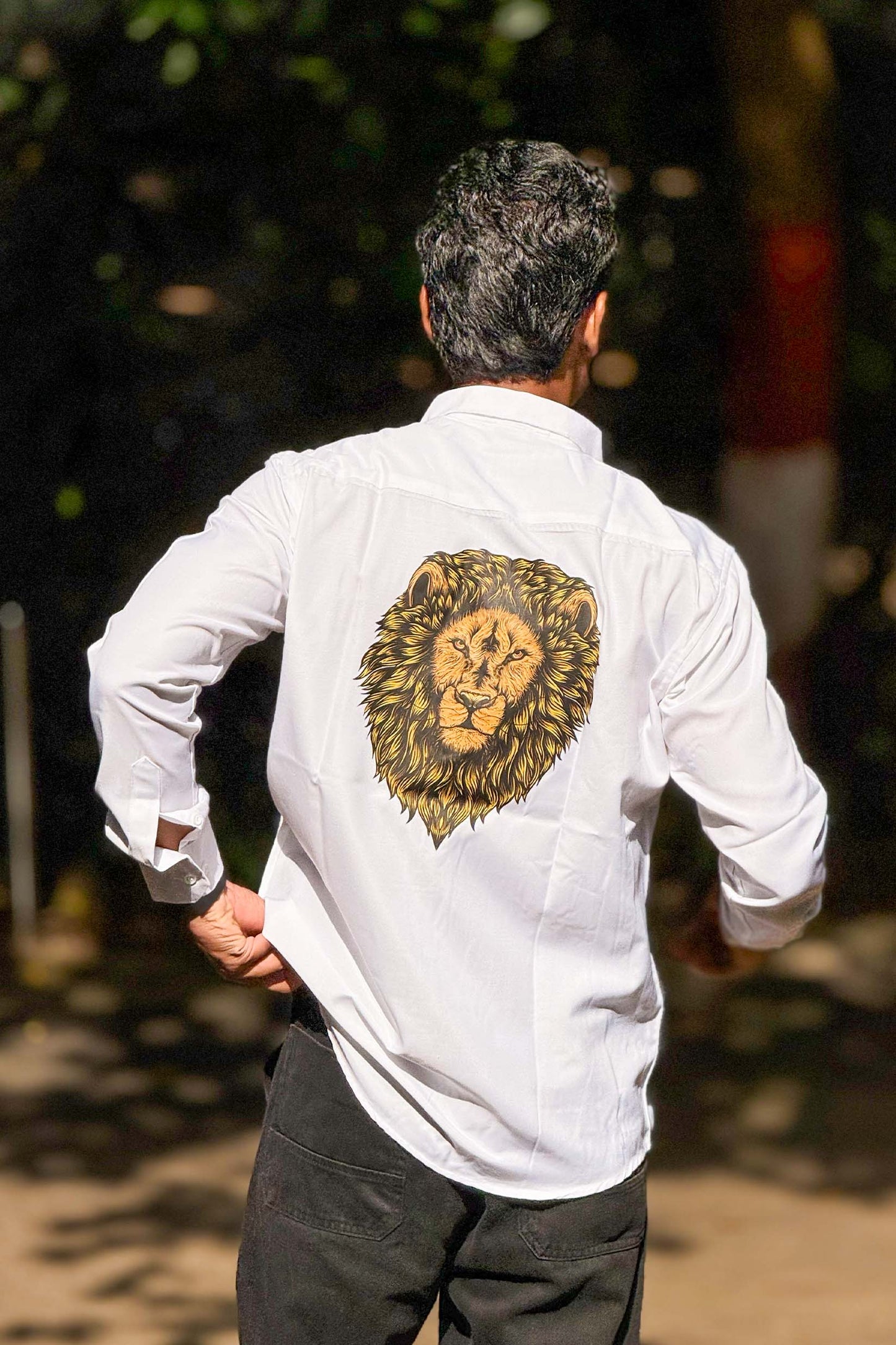 The MAJESTY Shirt | 100% Cotton Premium Lion Printed Shirt