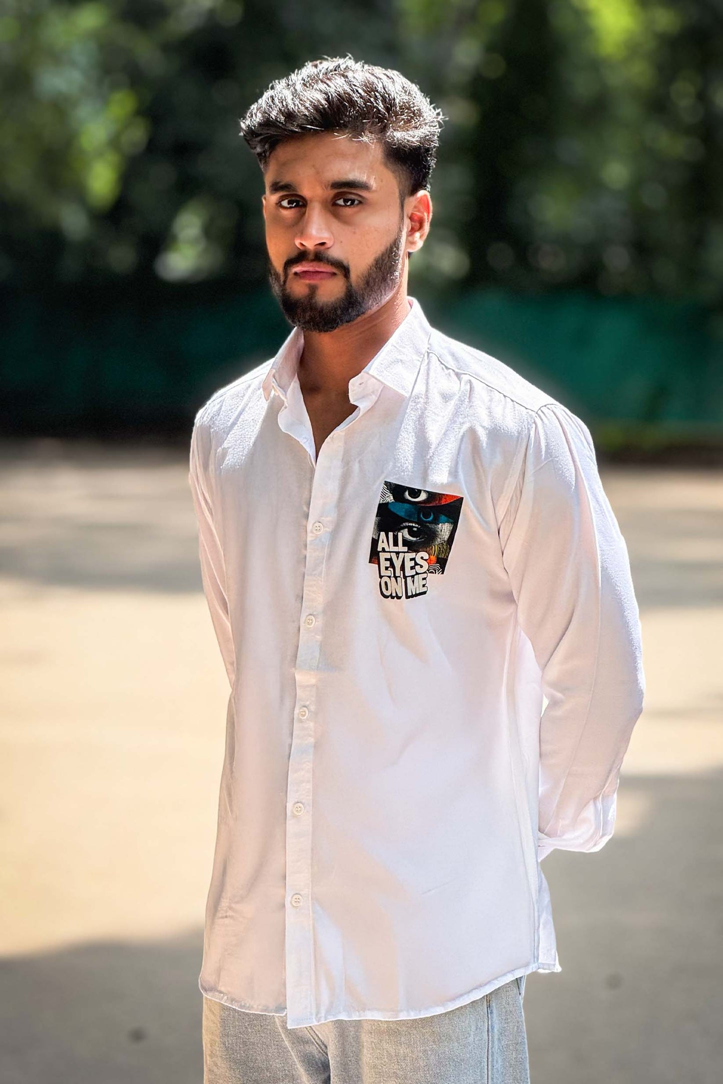 The FOCUS Shirt | 100% Cotton Premium Printed Shirt