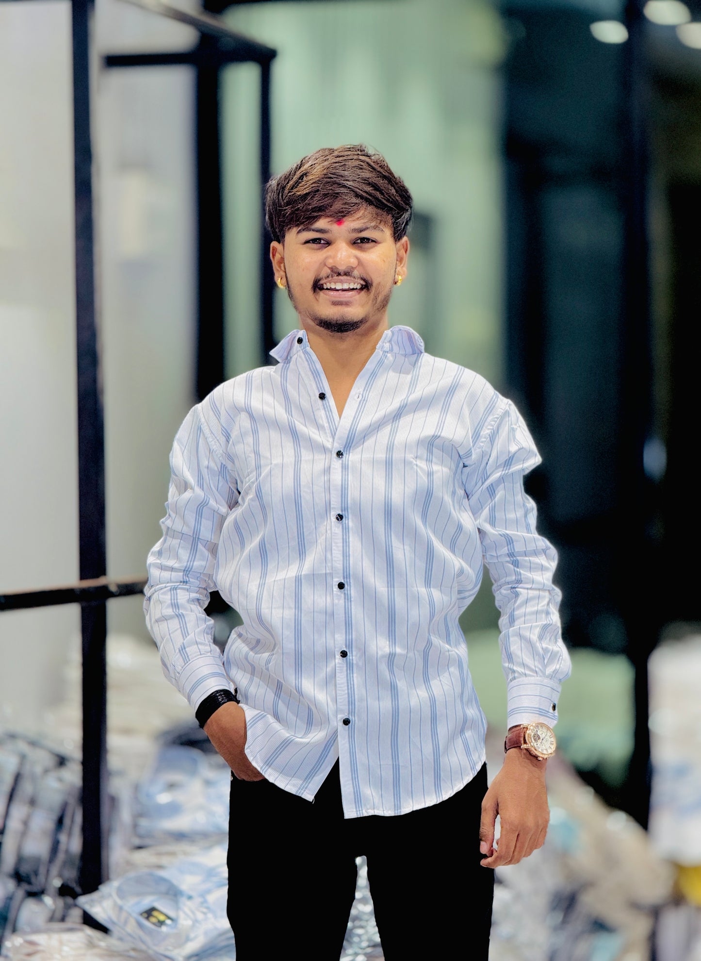 CLASSIC LINING SHIRT(Set Off 4)