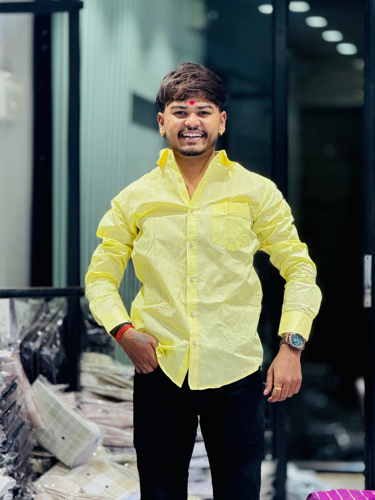 KHADI SHIRT(Set Off 4)