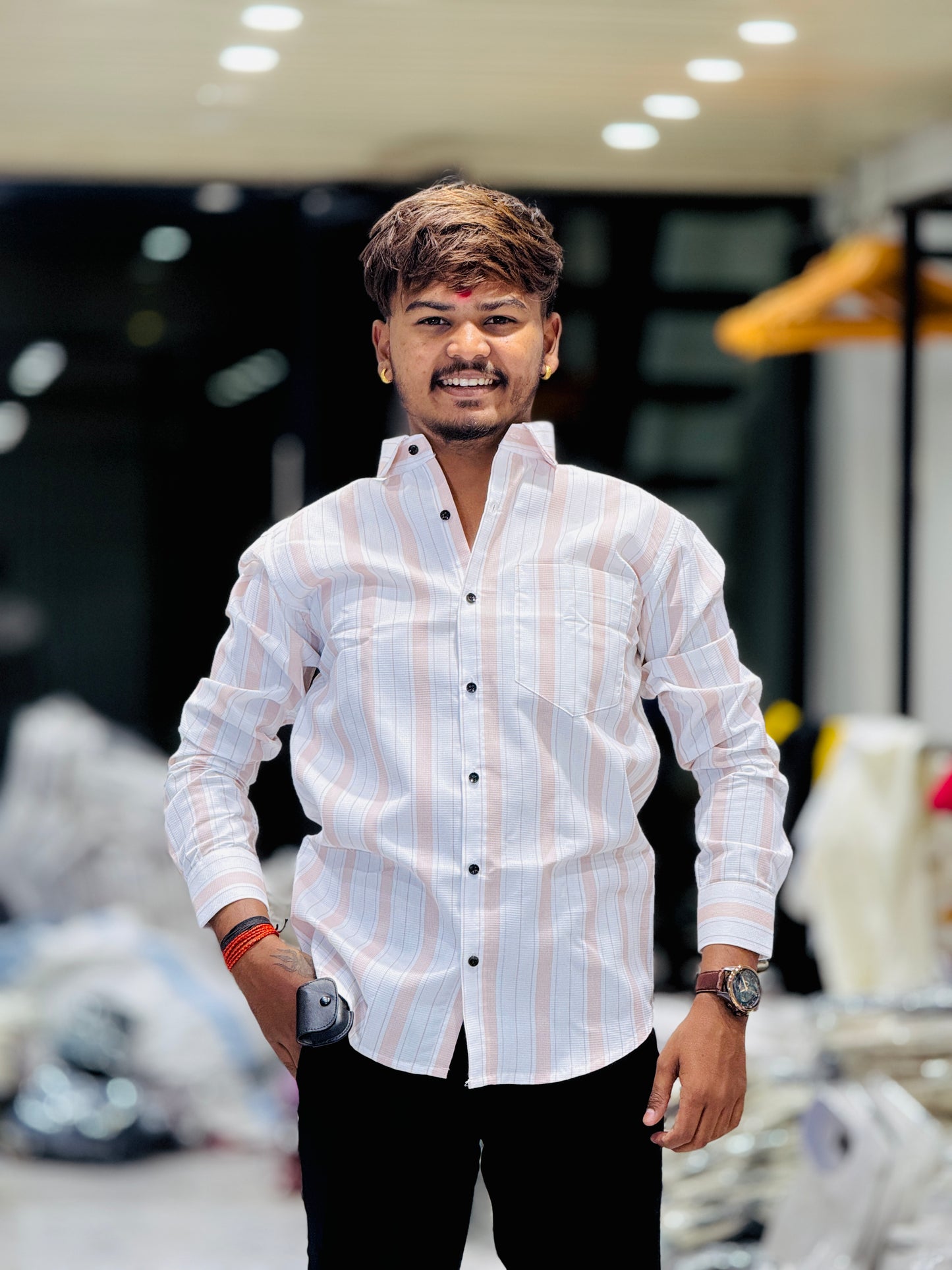 CLASSIC LINING SHIRT(Set Off 4)