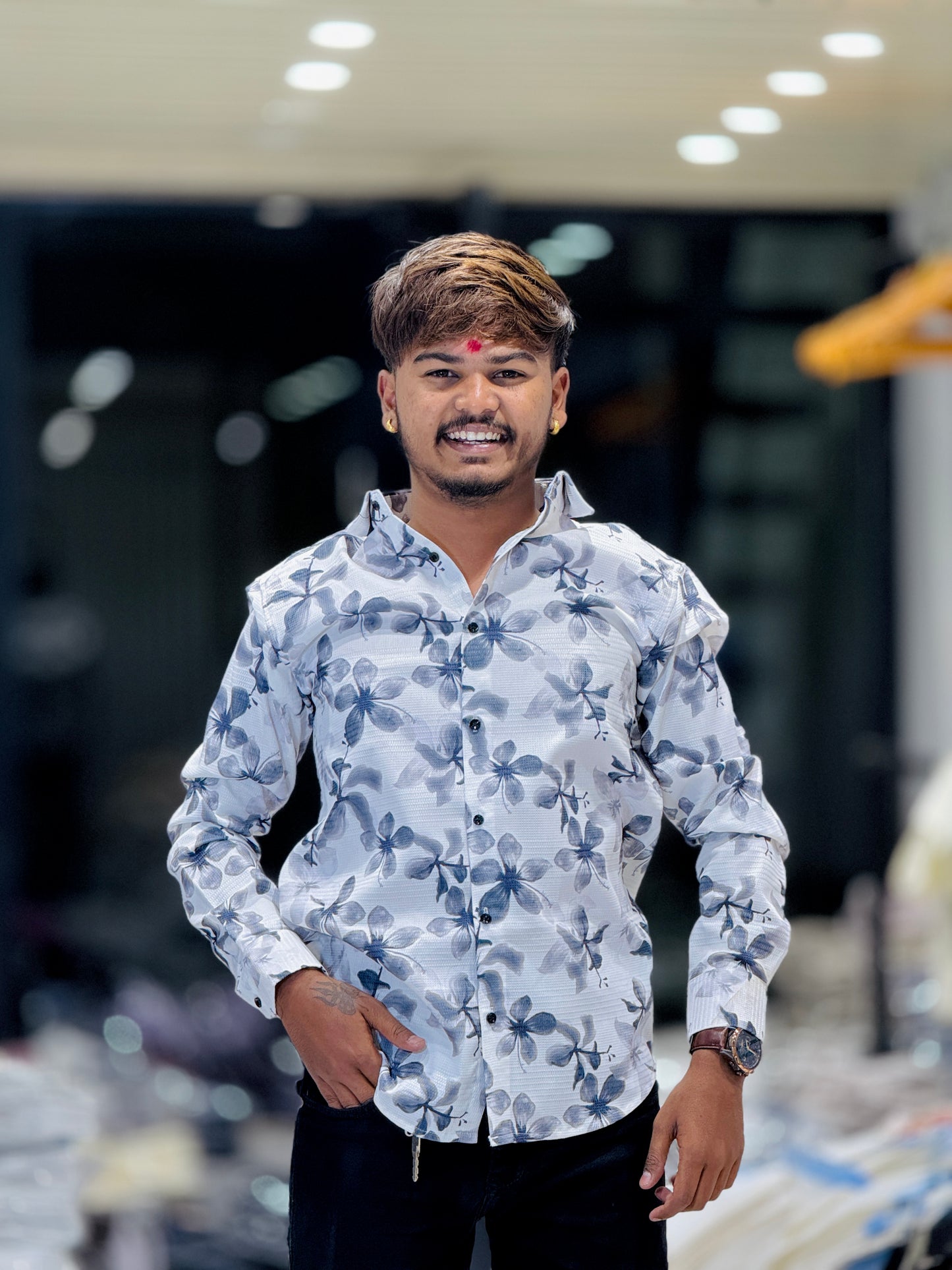 FUNKY PRINT SHIRT(Set Off 4)