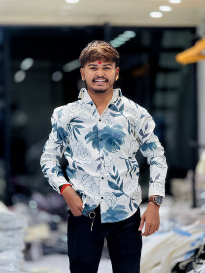 FUNKY PRINT SHIRT(Set Off 4)