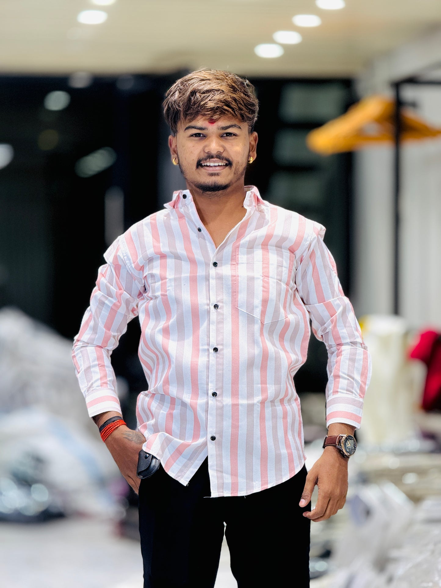 CLASSIC LINING SHIRT(Set Off 4)