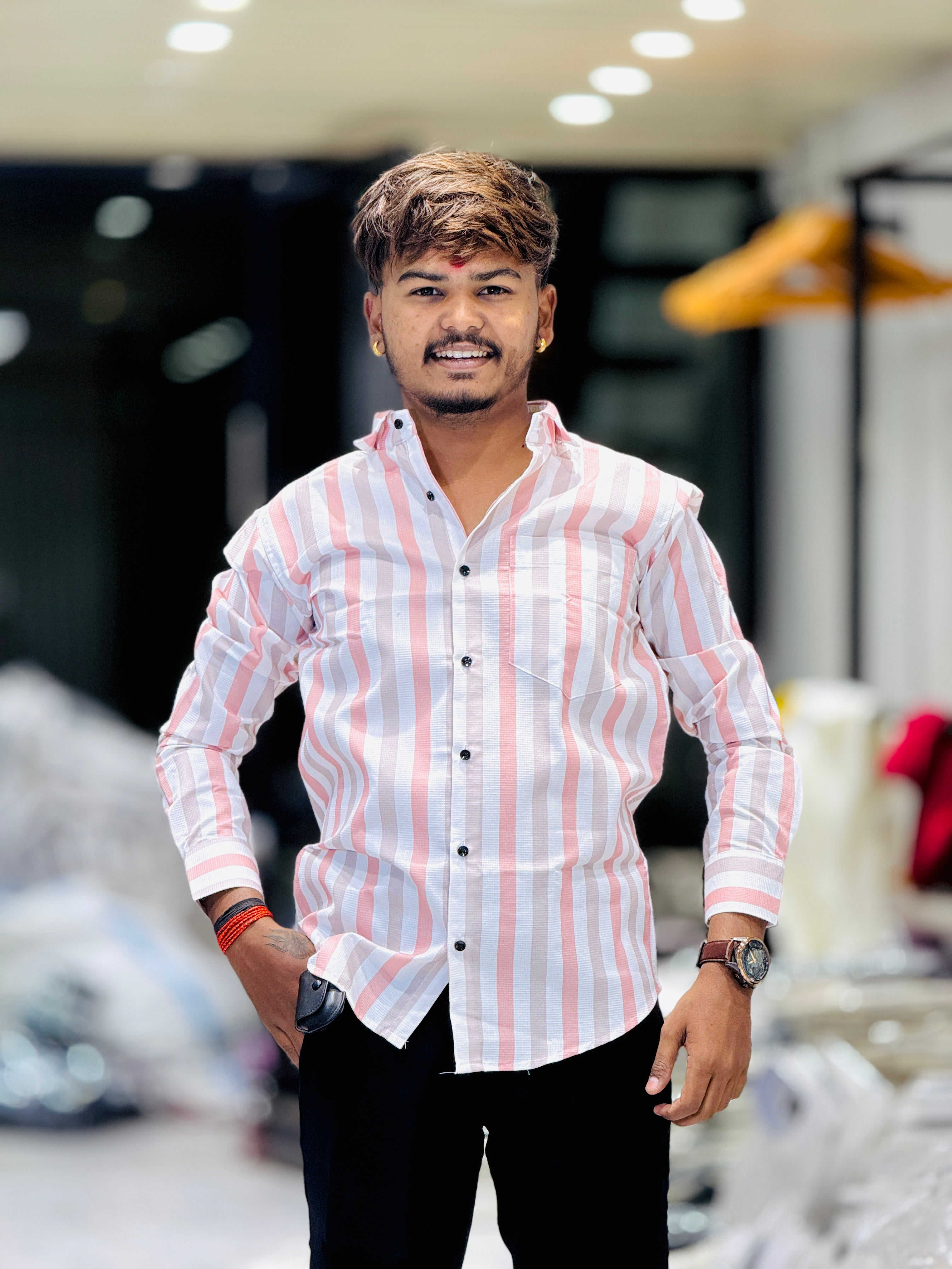 CLASSIC LINING SHIRT(Set Off 4)