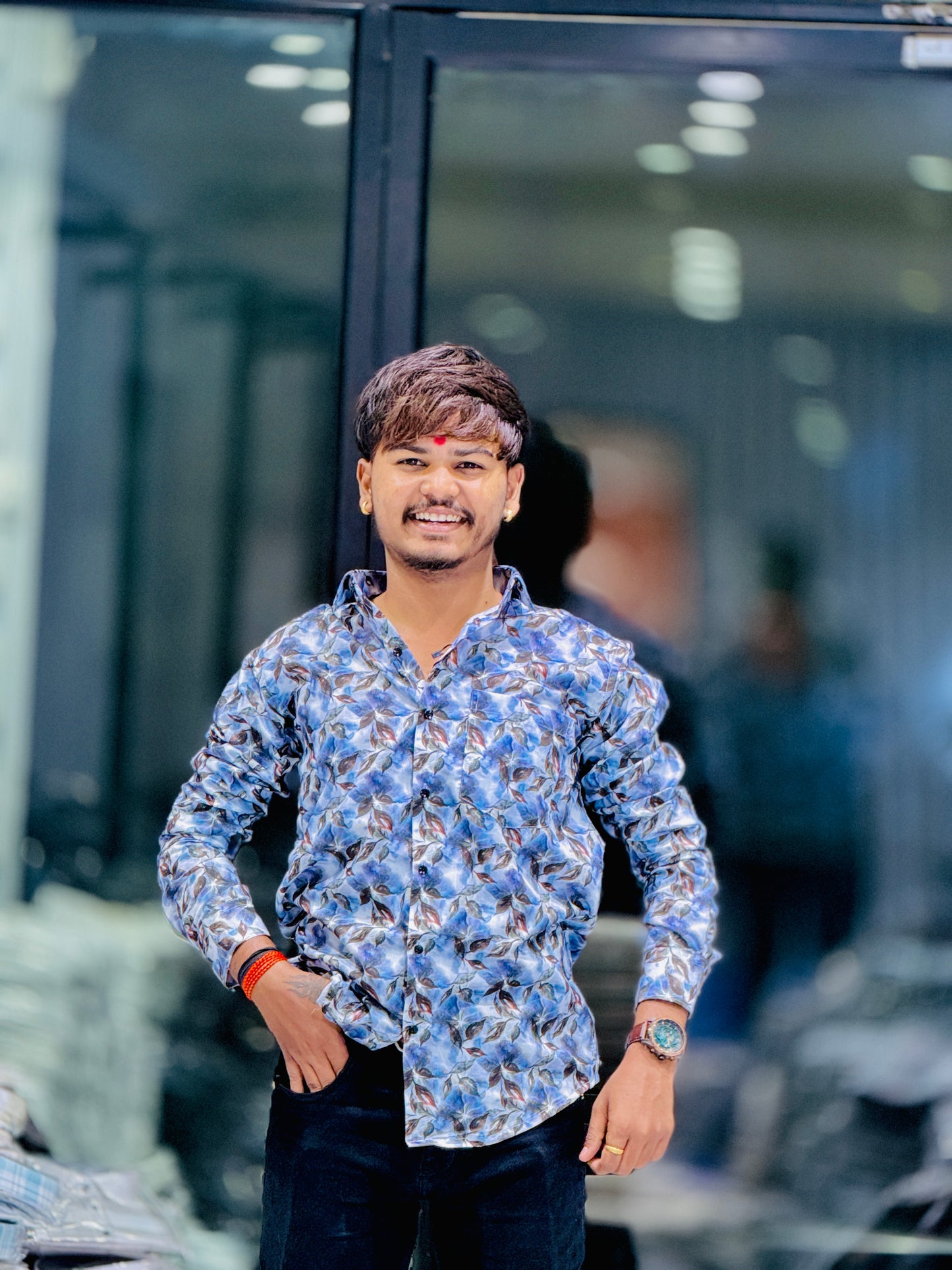 FUNKY PRINT SHIRT(Set Off 4)