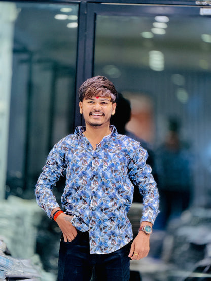 FUNKY PRINT SHIRT(Set Off 4)