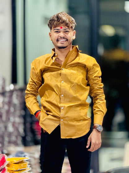 KHADI SHIRT(Set Off 4)