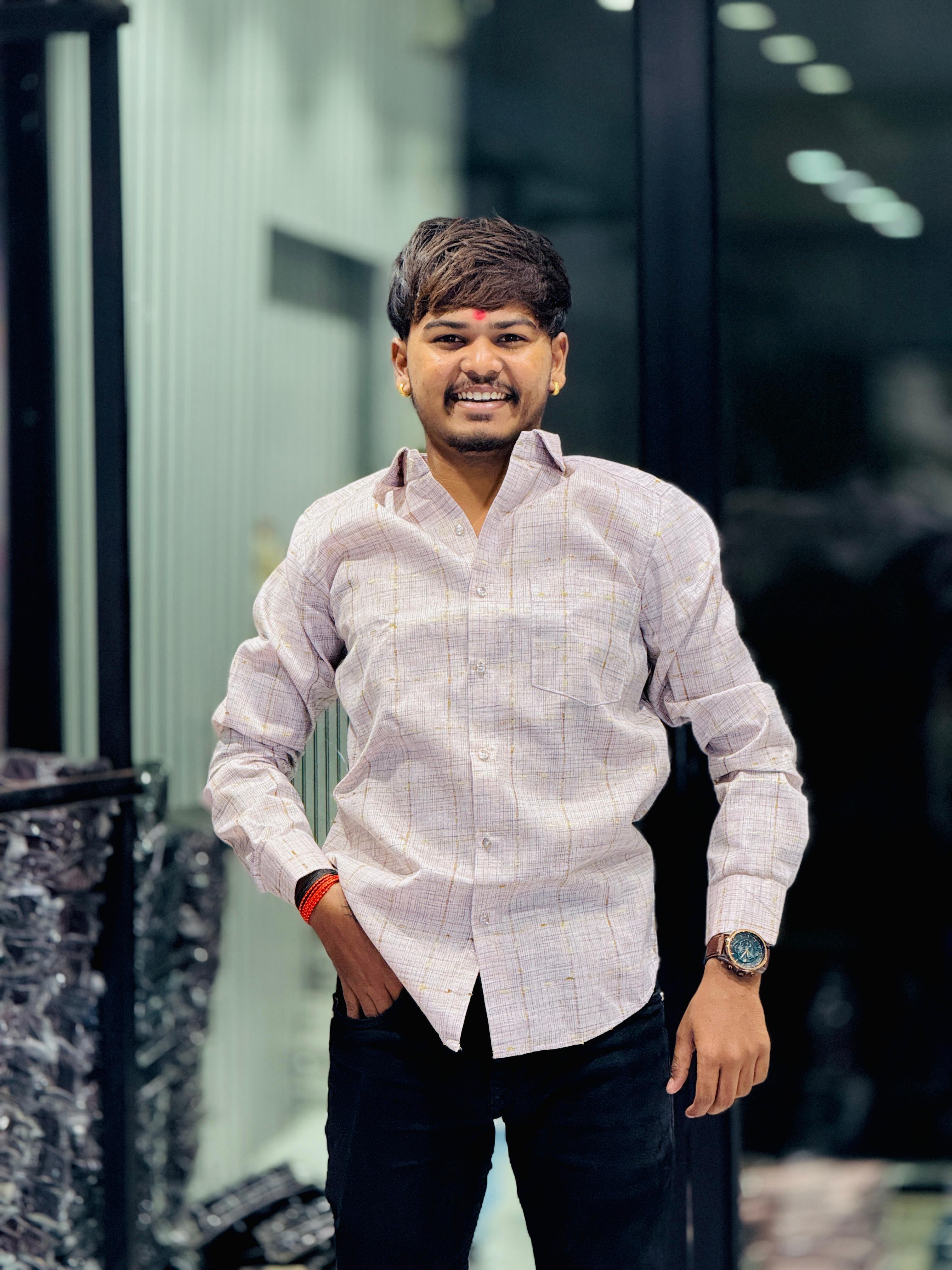 LIGHT CHECKS SHIRT(Set Off 4)