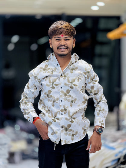 FUNKY PRINT SHIRT(Set Off 4)