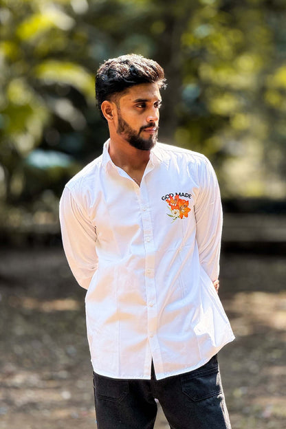 GOD MADE Street Edition | 100% Cotton Printed Shirt