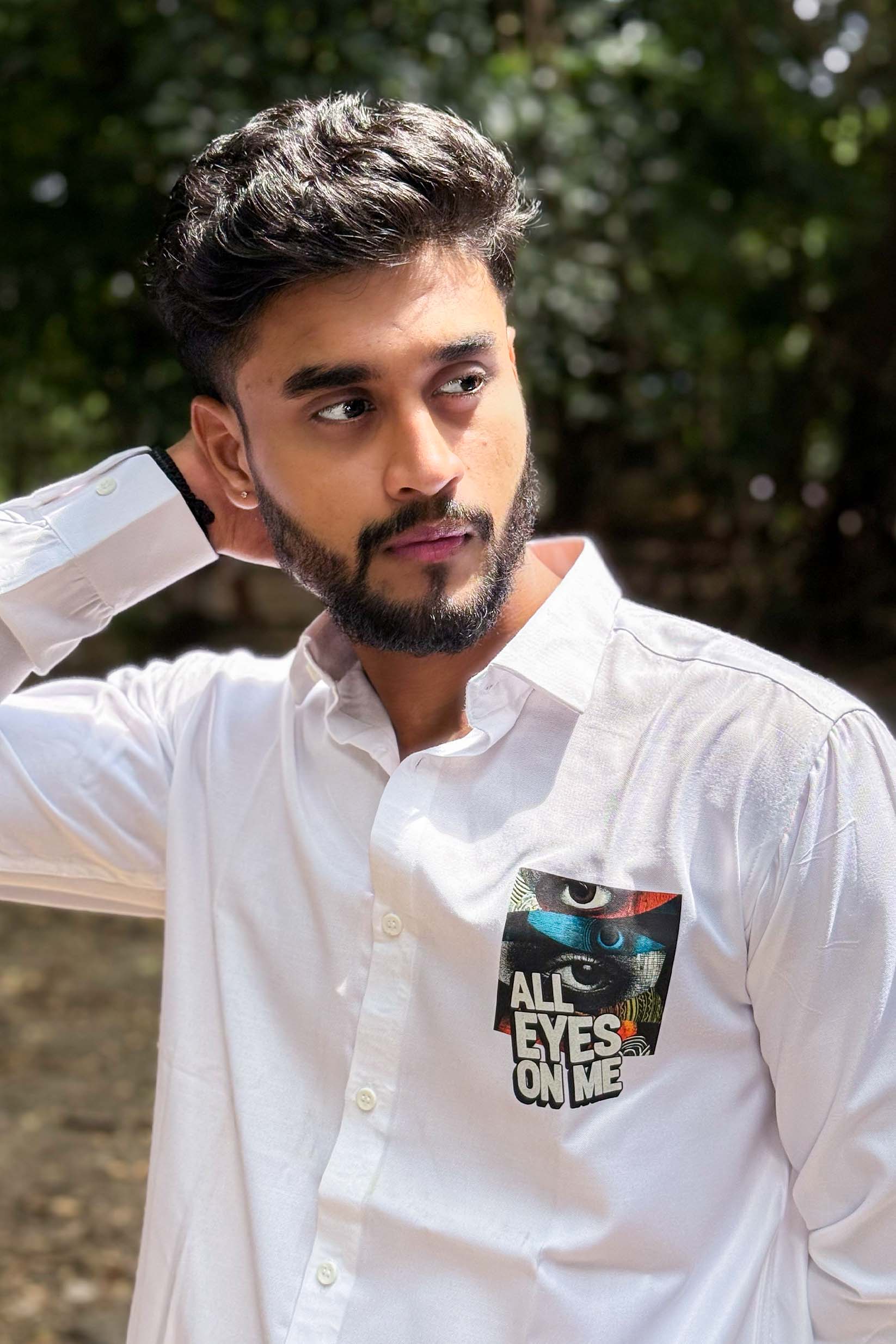 The FOCUS Shirt | 100% Cotton Premium Printed Shirt