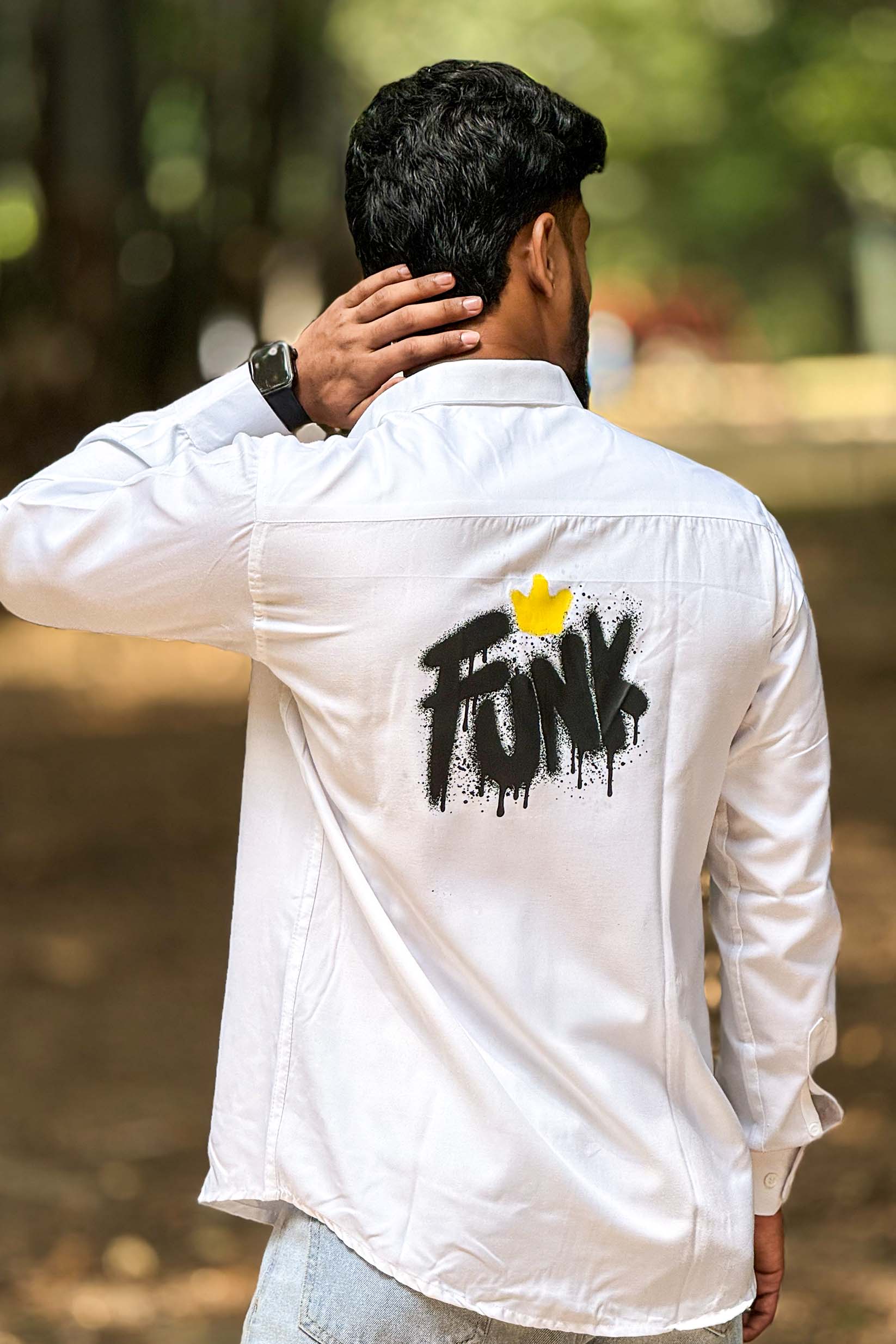 The FUNK Shirt | 100% Cotton Premium Street Print Shirt