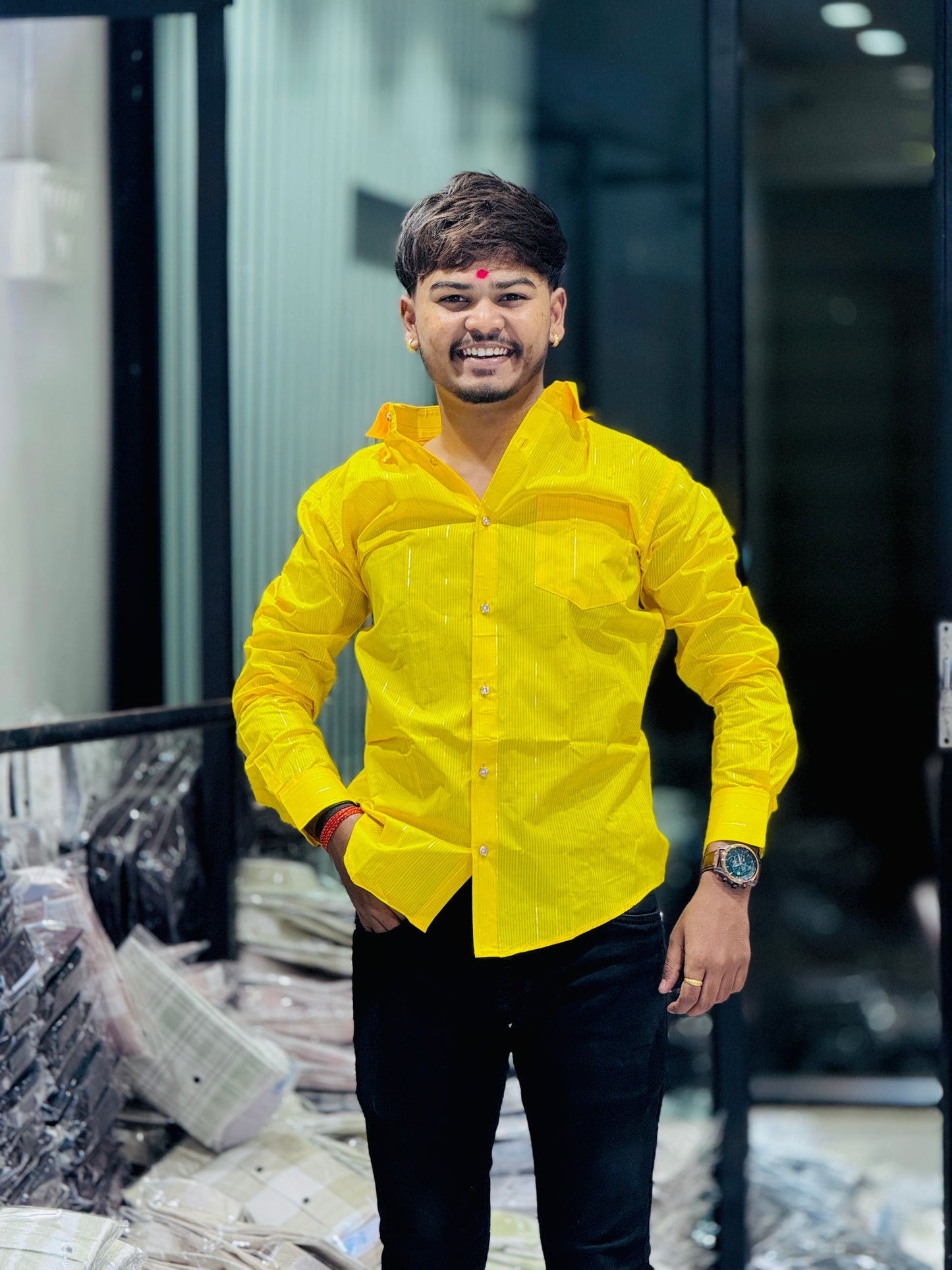 KHADI SHIRT(Set Off 4)