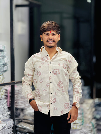 FUNKY PRINT SHIRT(Set Off 4)