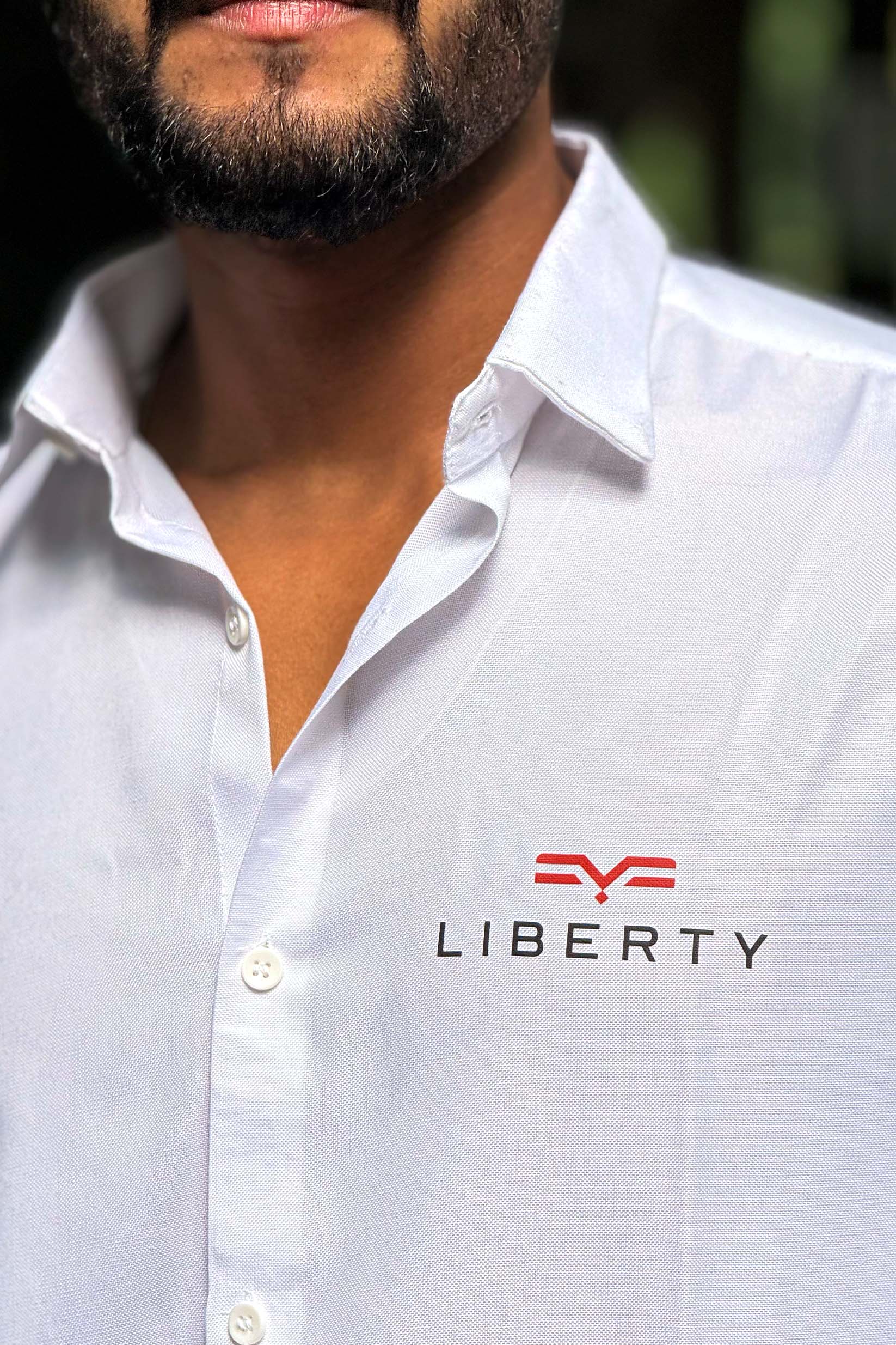 The LIBERTY Shirt | 100% Cotton Premium Minimal Printed Shirt