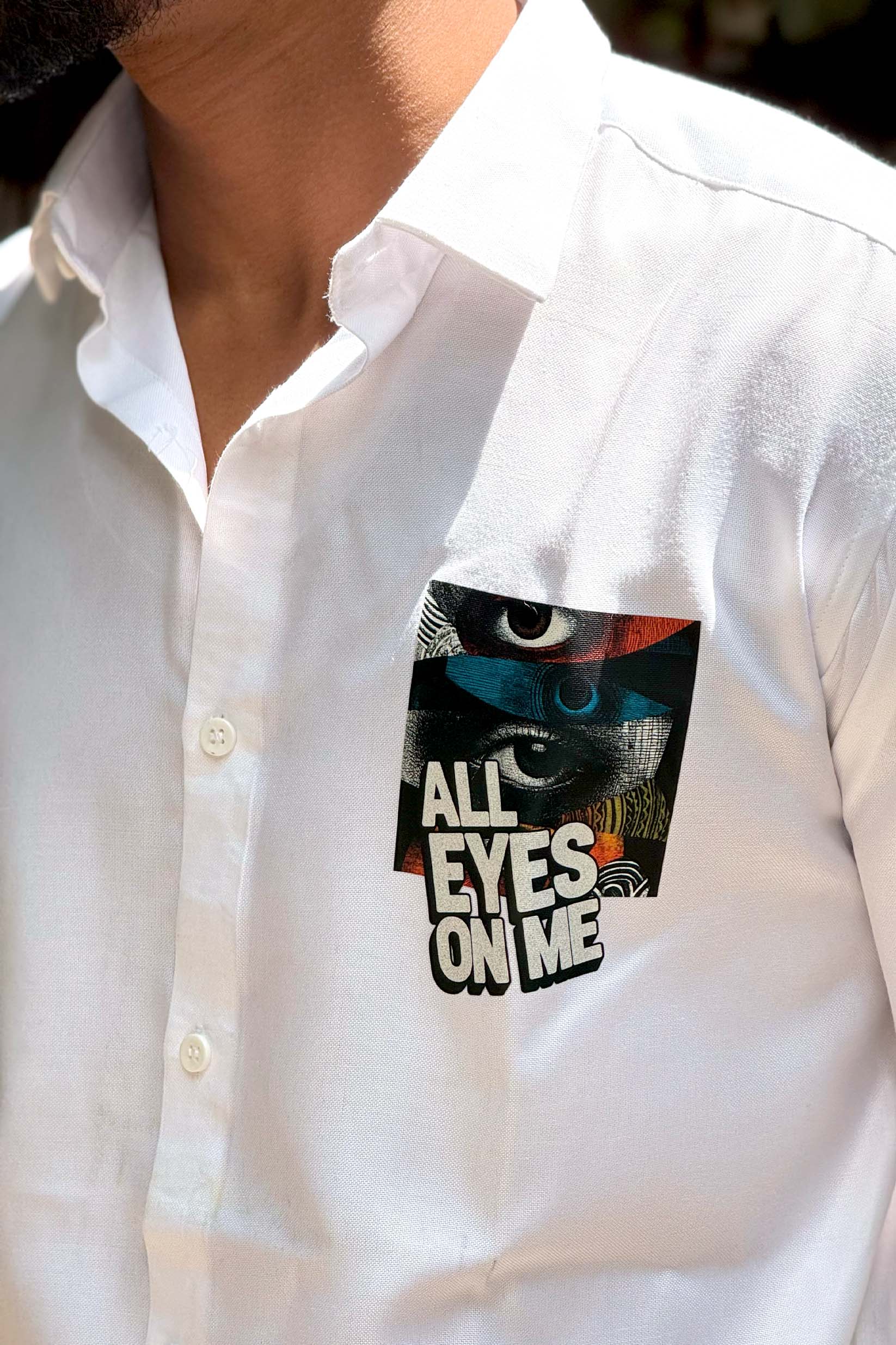 The FOCUS Shirt | 100% Cotton Premium Printed Shirt