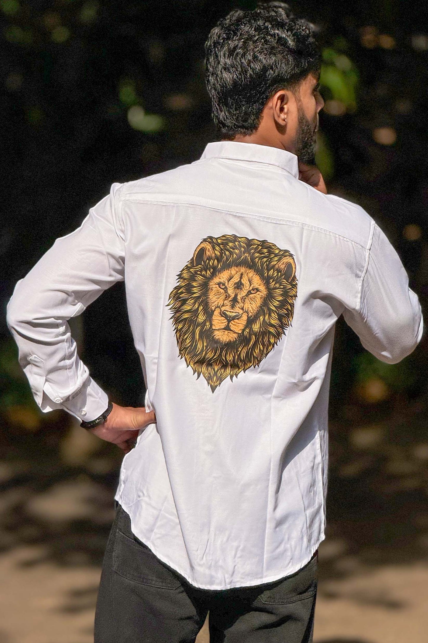 The MAJESTY Shirt | 100% Cotton Premium Lion Printed Shirt