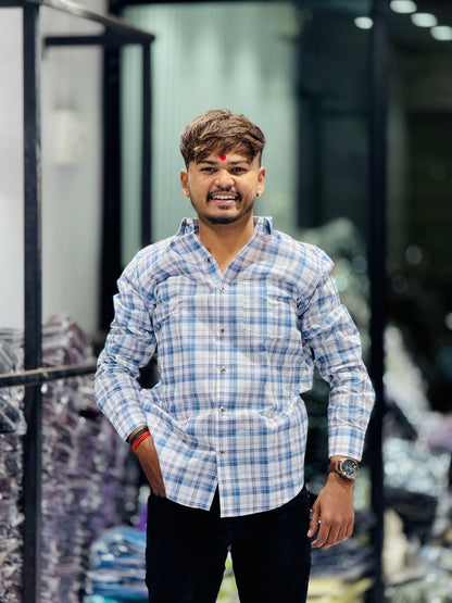 LIGHT CHECKS SHIRT(Set Off 4)