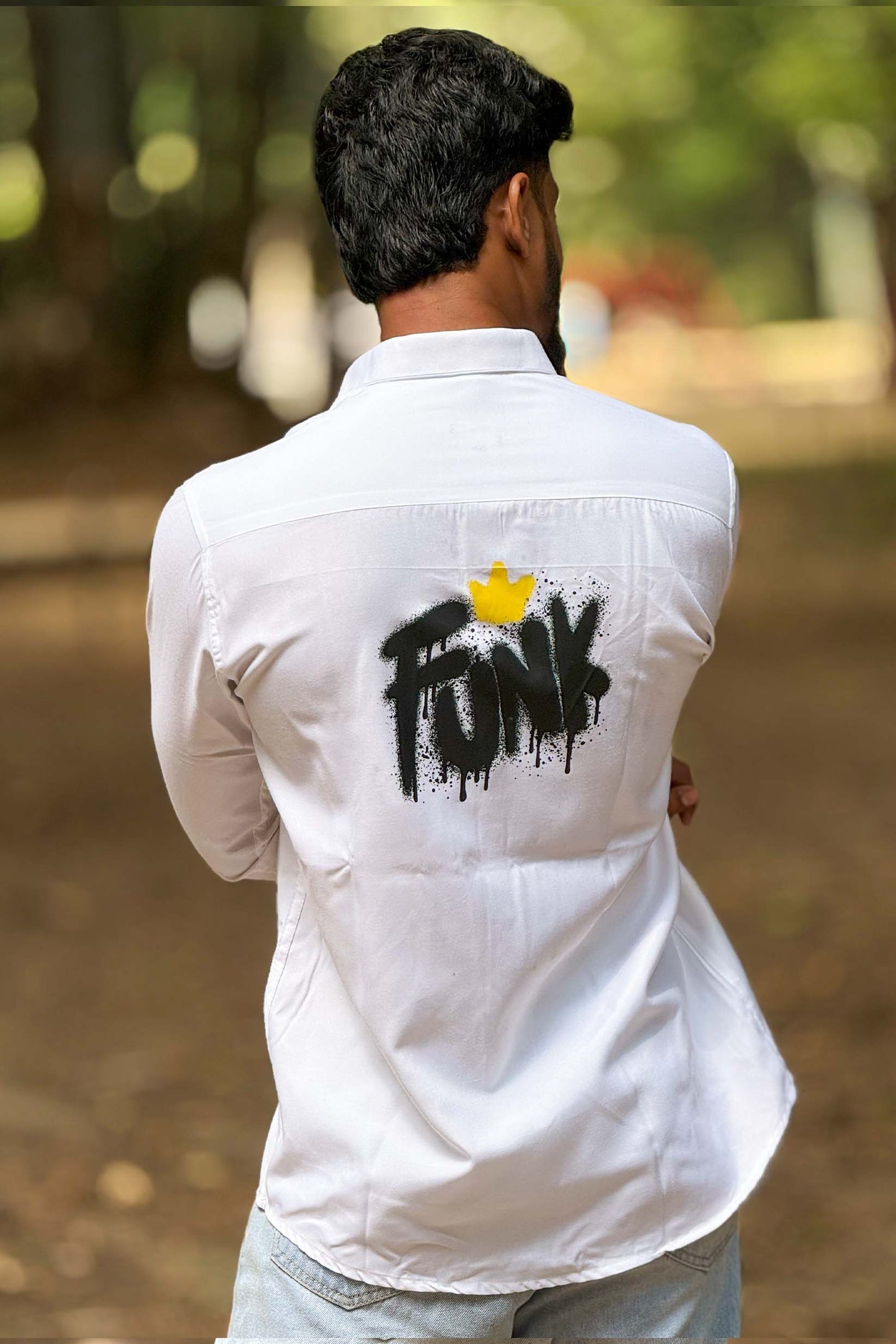 The FUNK Shirt | 100% Cotton Premium Street Print Shirt