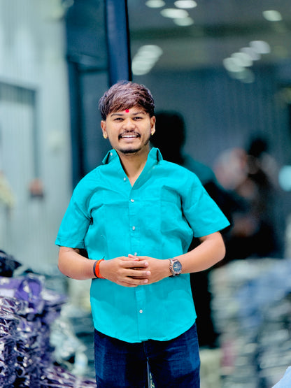 Paper Cotton Half Shirts(Set Off 4)