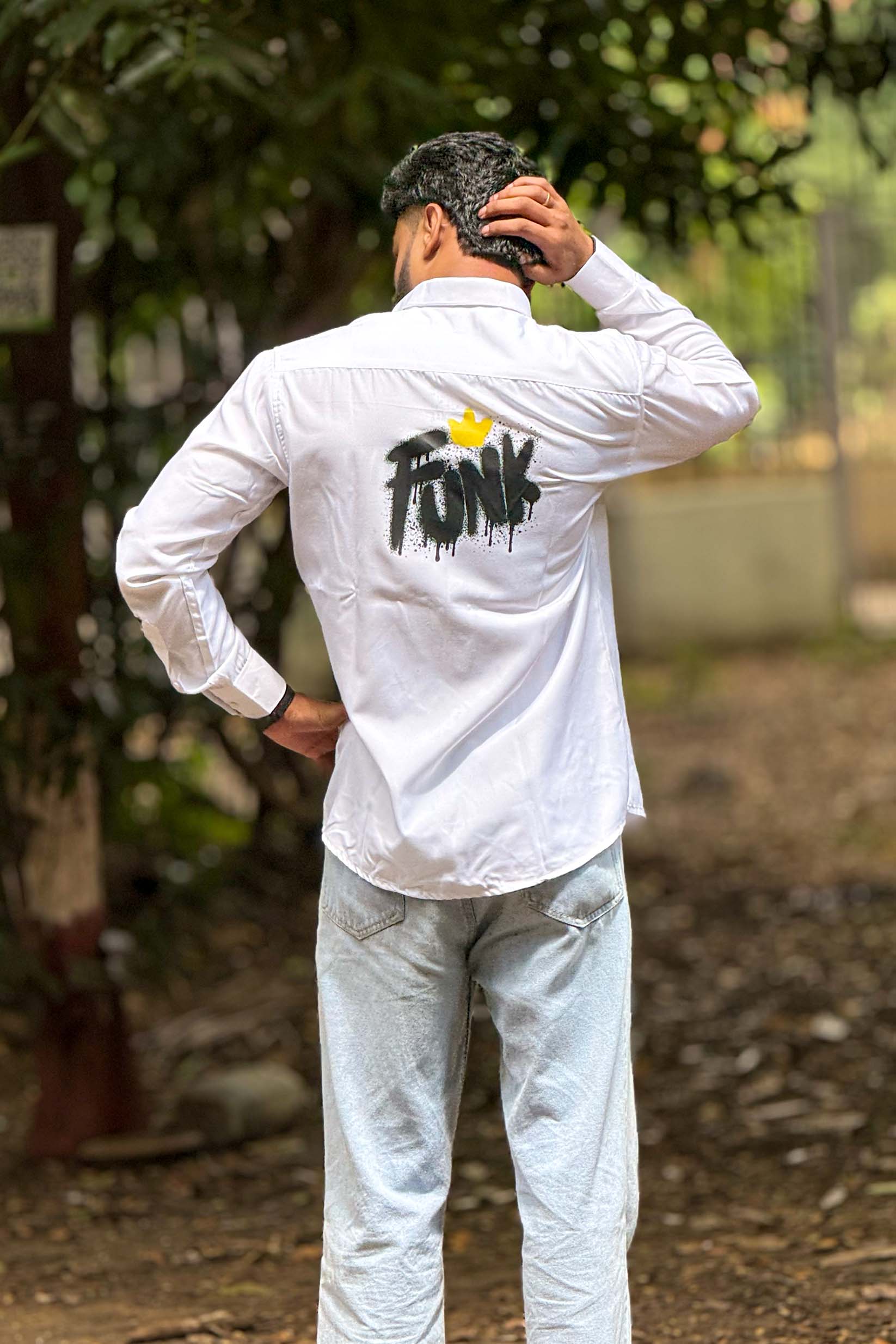 The FUNK Shirt | 100% Cotton Premium Street Print Shirt