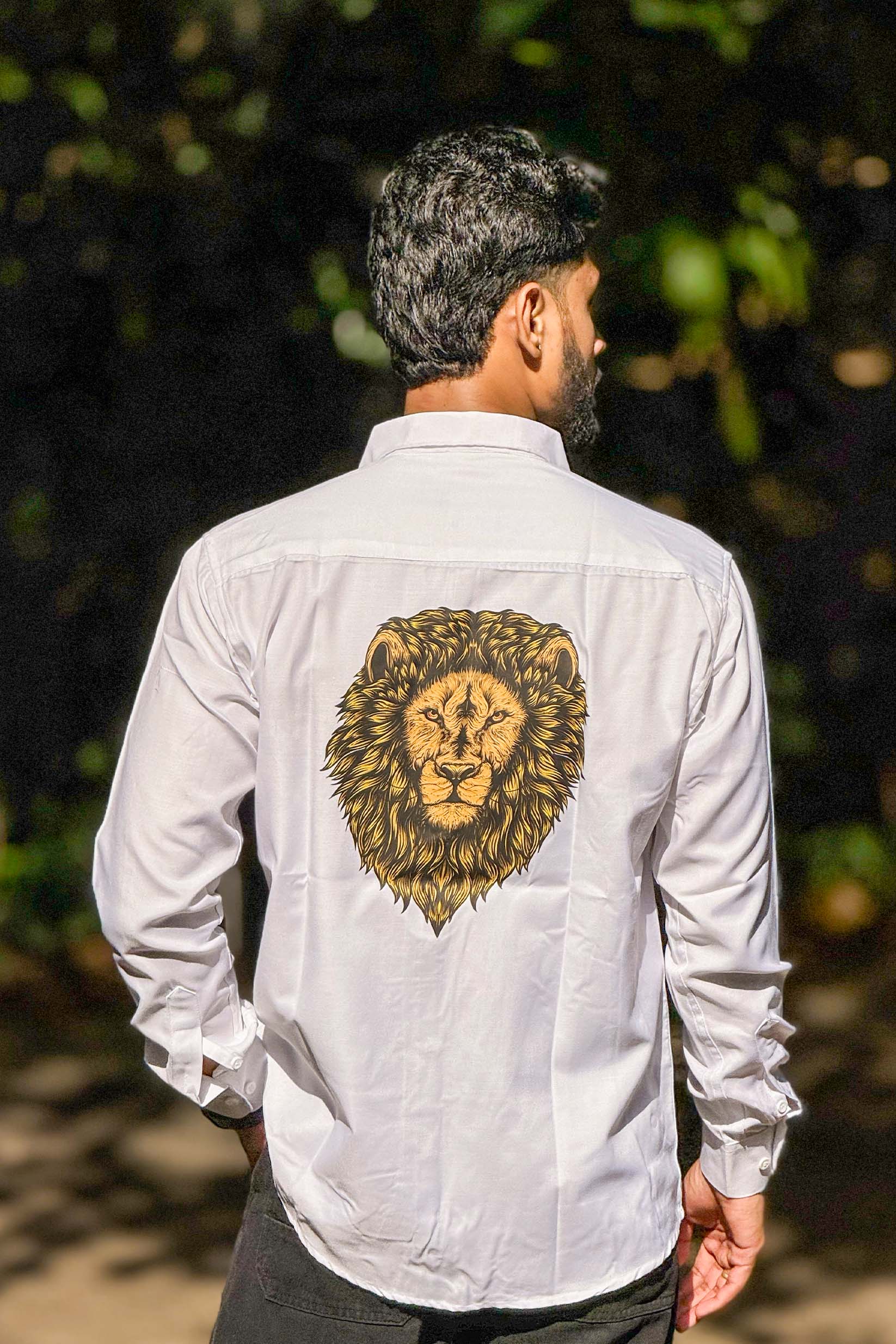 The MAJESTY Shirt | 100% Cotton Premium Lion Printed Shirt