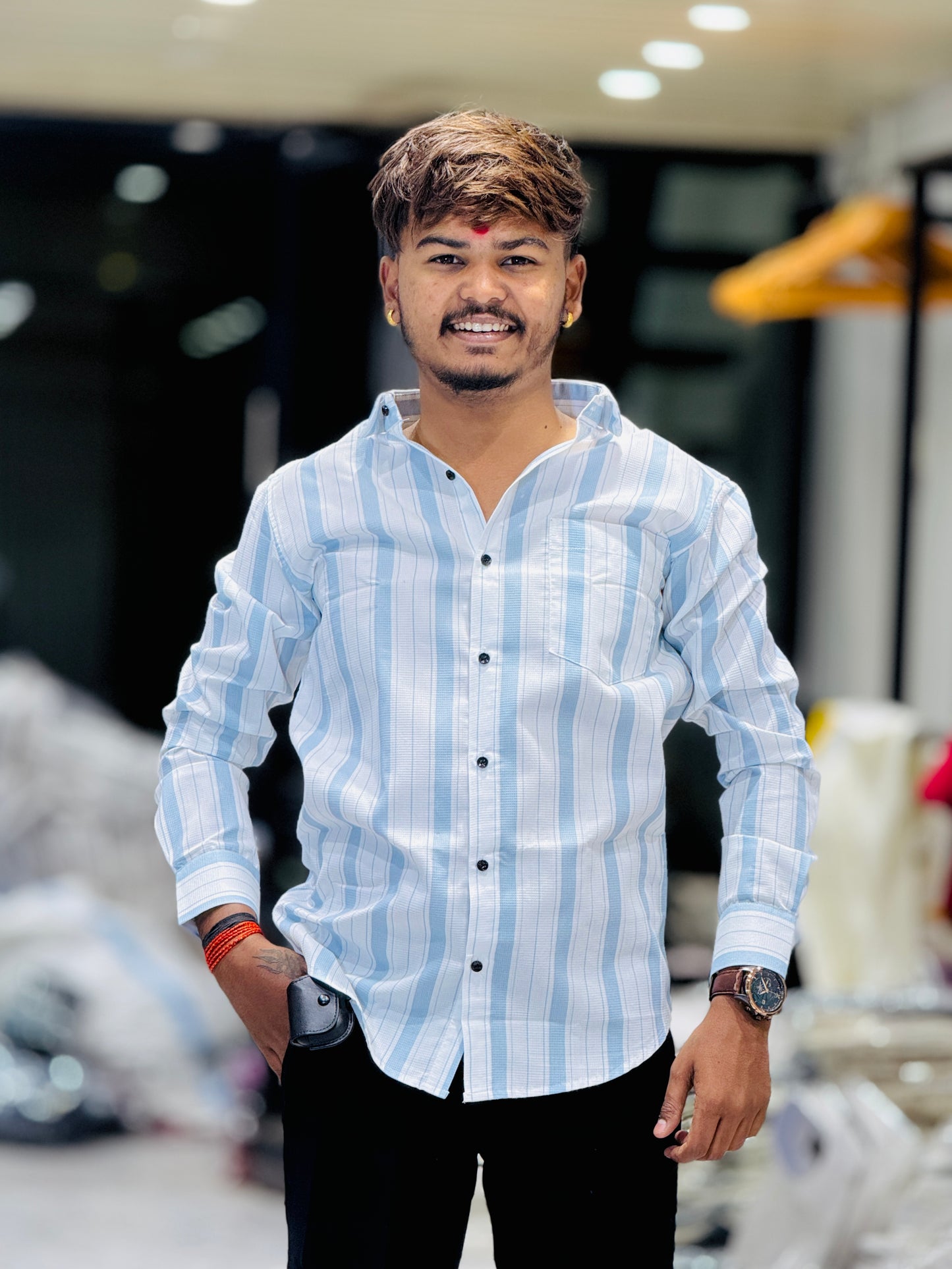 CLASSIC LINING SHIRT(Set Off 4)